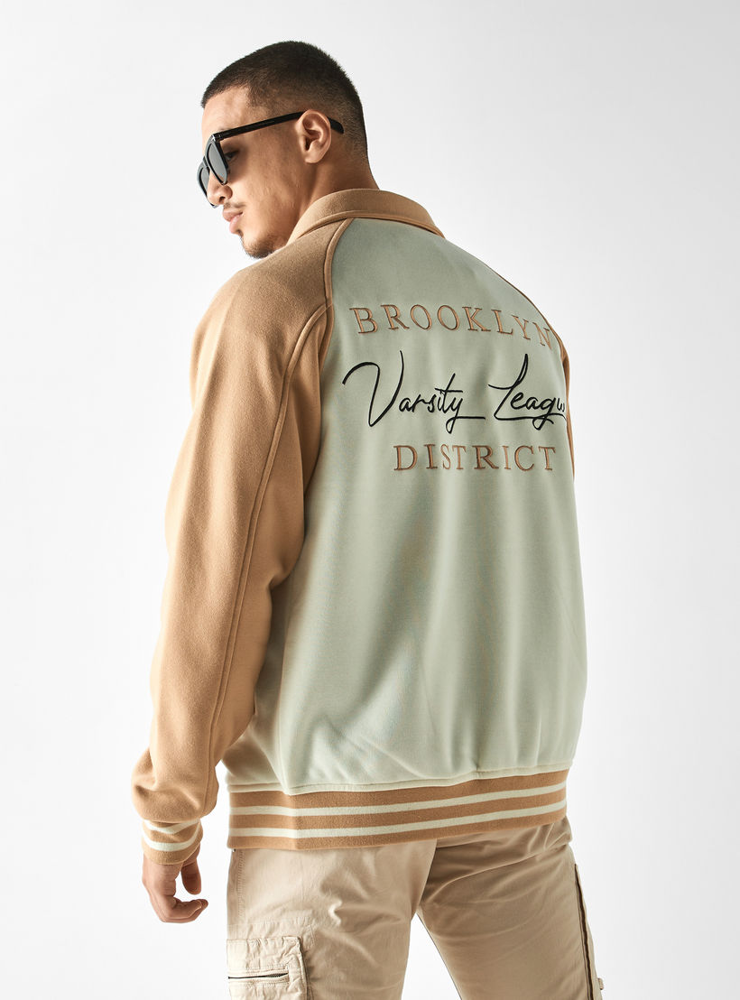 Embroidered Button Through Jacket with Pockets-men-clothing-jacketsandblazers-jackets-image-1