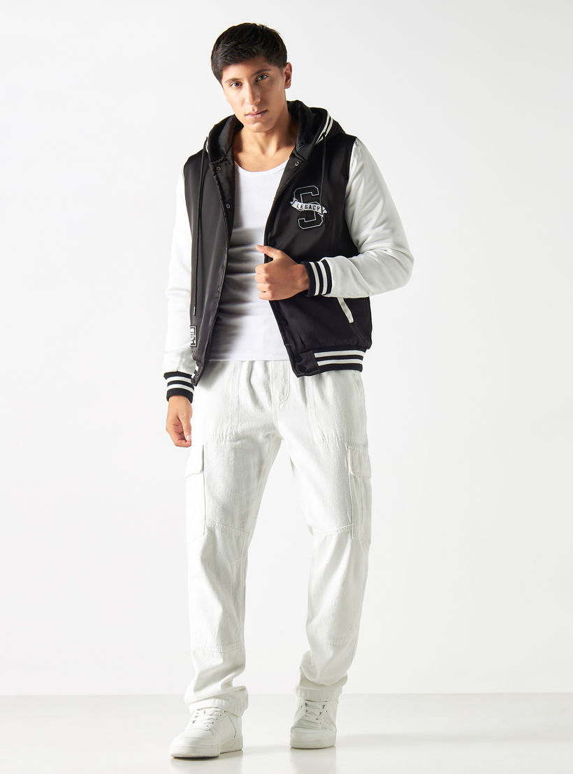 جاكيت فارستي مطرّز بأكمام طويلة وقبّعة-men-clothing-jacketsandblazers-jackets-image-2