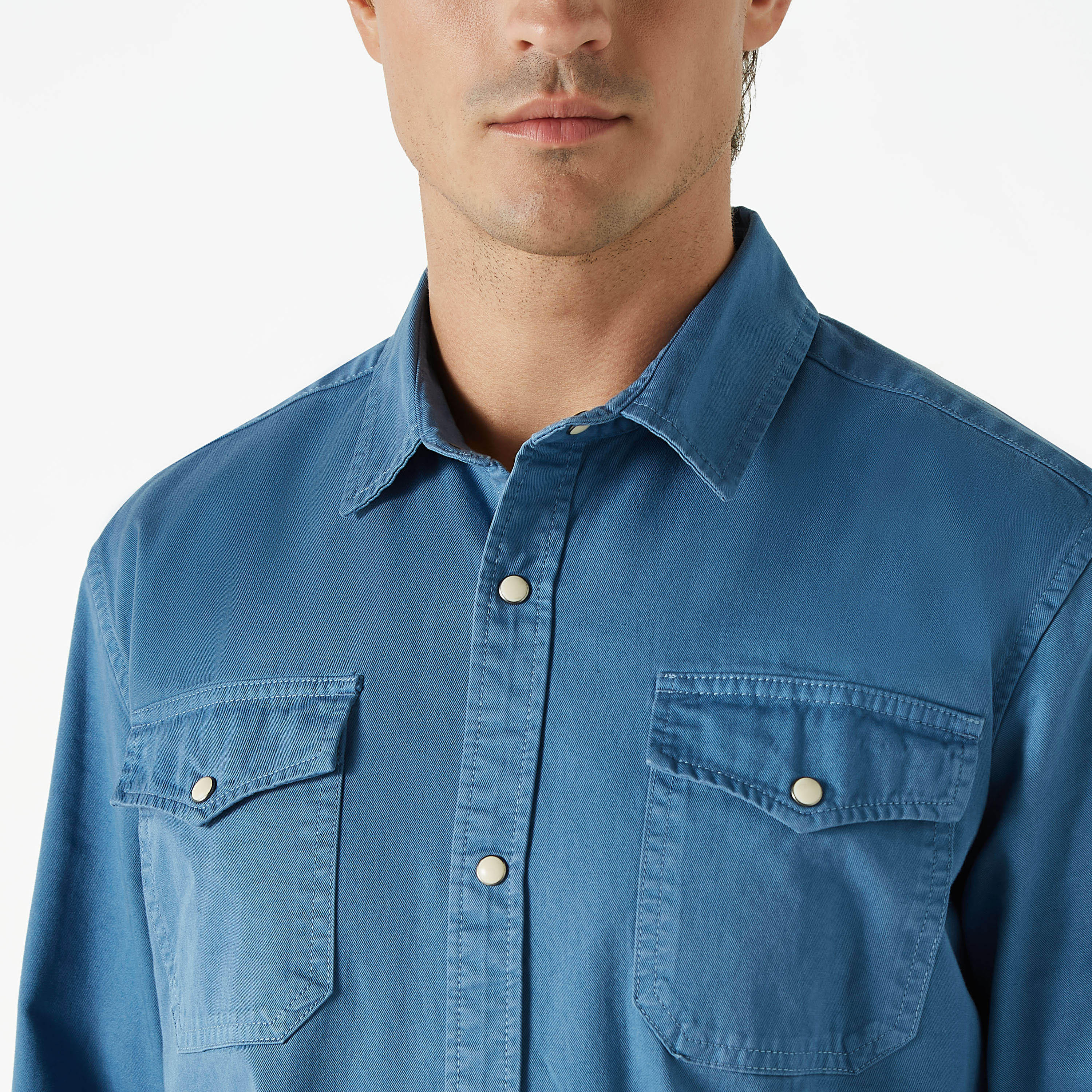 Ecko Solid Shirt with Long Sleeves and Pockets-men-clothing-shirts-image-12