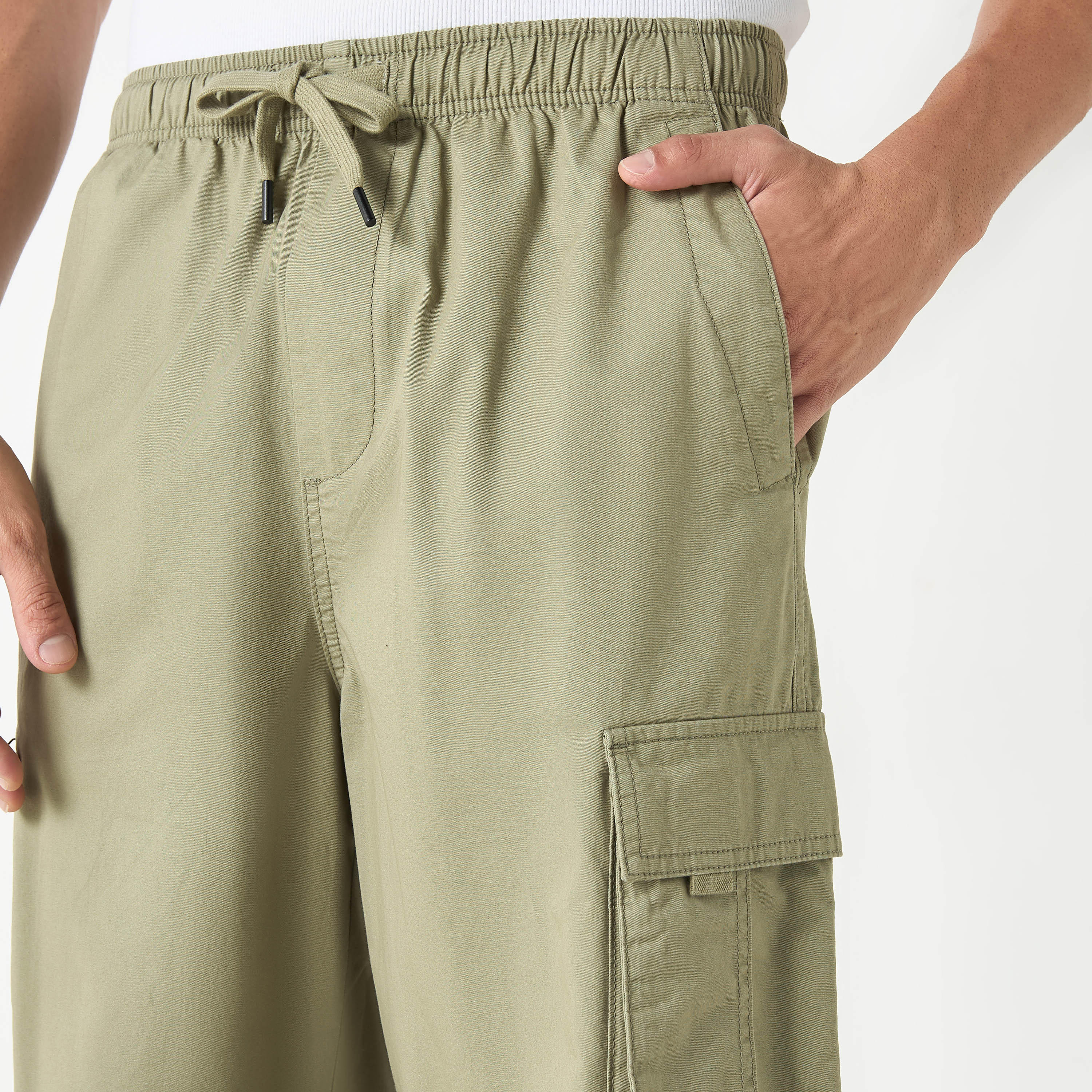 Wide Leg Fit Joggers with Pockets-men-clothing-bottoms-joggers-image-4