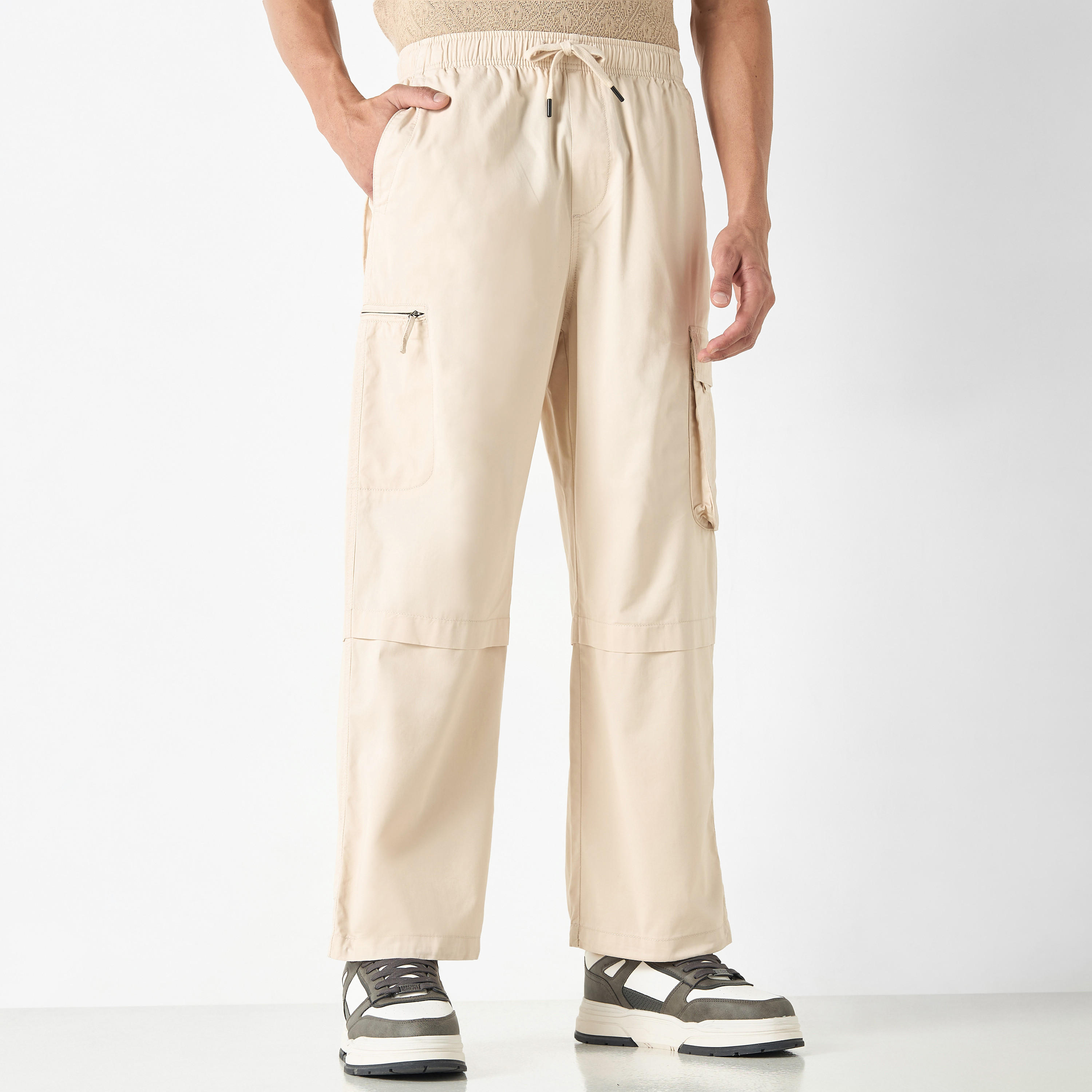 Wide Leg Fit Joggers with Pockets-men-clothing-bottoms-joggers-image-5