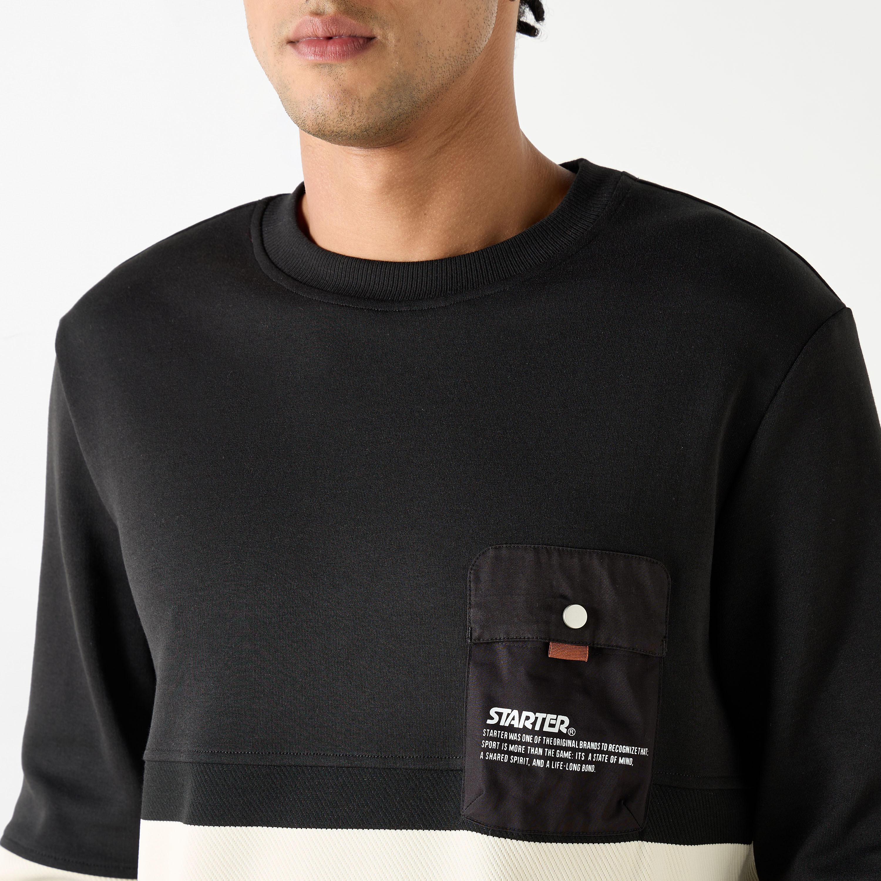 سويت شيرت مخطط بأكمام طويلة من ستارتر-men-winterwear-hoodiesandsweatshirts-image-4