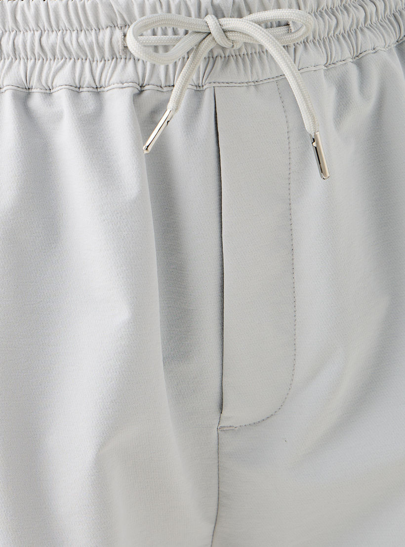 Panelled Flexi Waist Shorts with Pockets-men-clothing-bottoms-shorts-image-6
