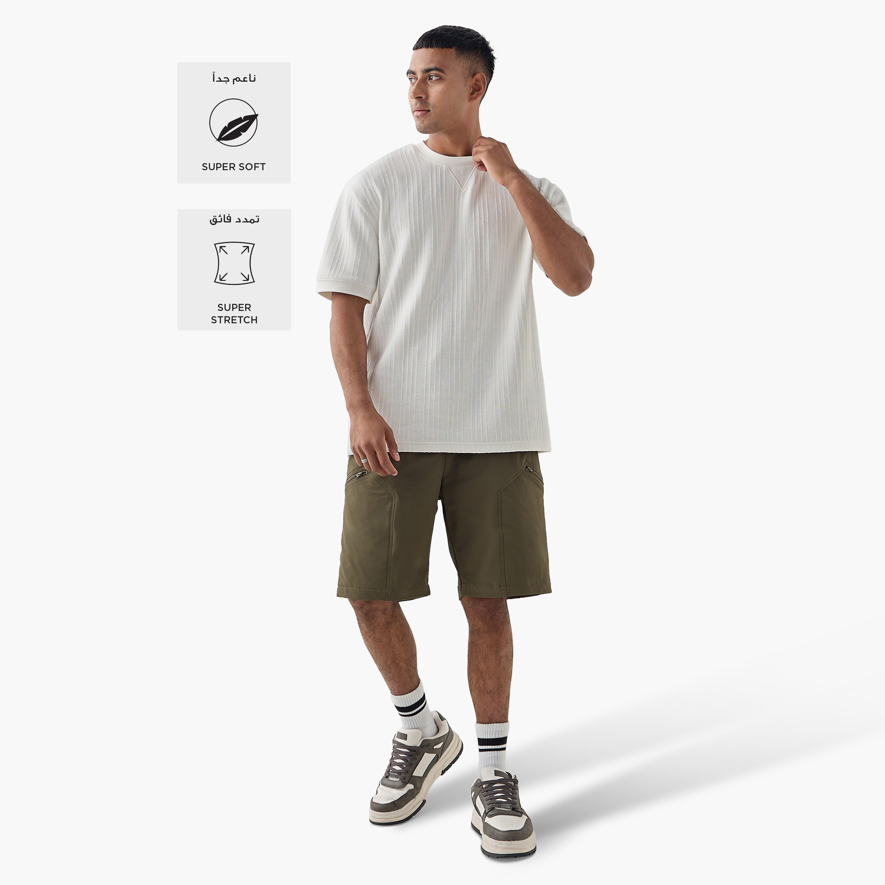 شورت بخصر مطاطي وجيوب-men-clothing-bottoms-shorts-image-2