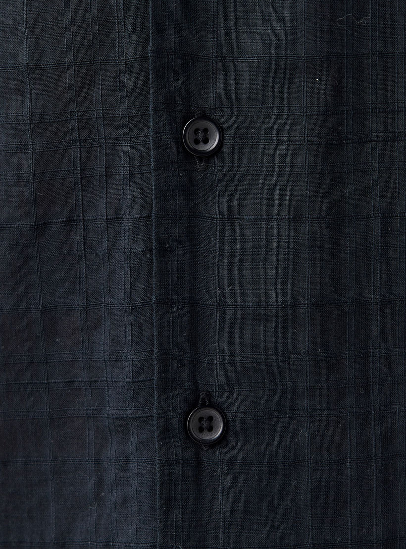 تيشيرت بارز الملمس بياقة عادية-men-clothing-shirts-image-5