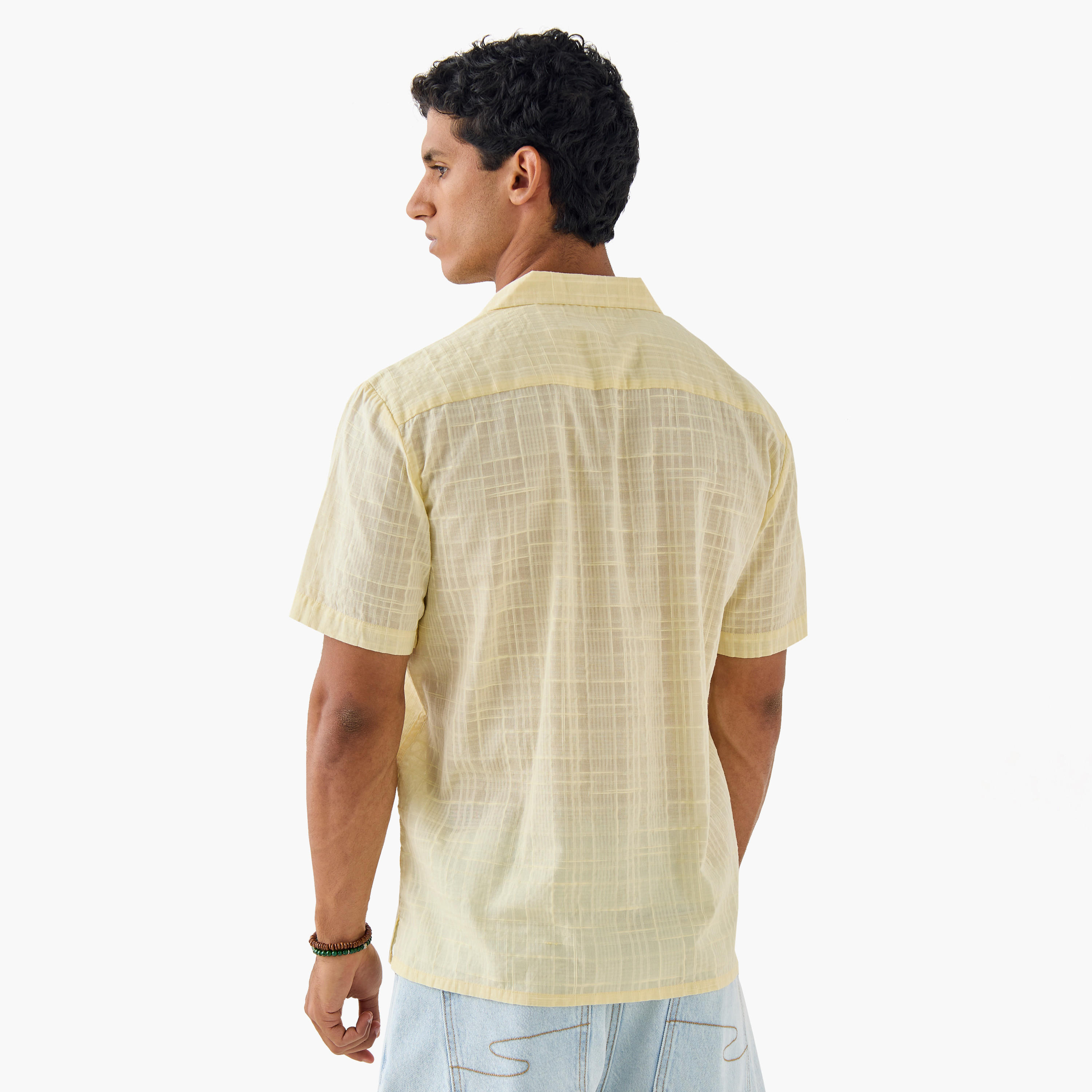 Textured Collared Shirt-men-clothing-shirts-image-3