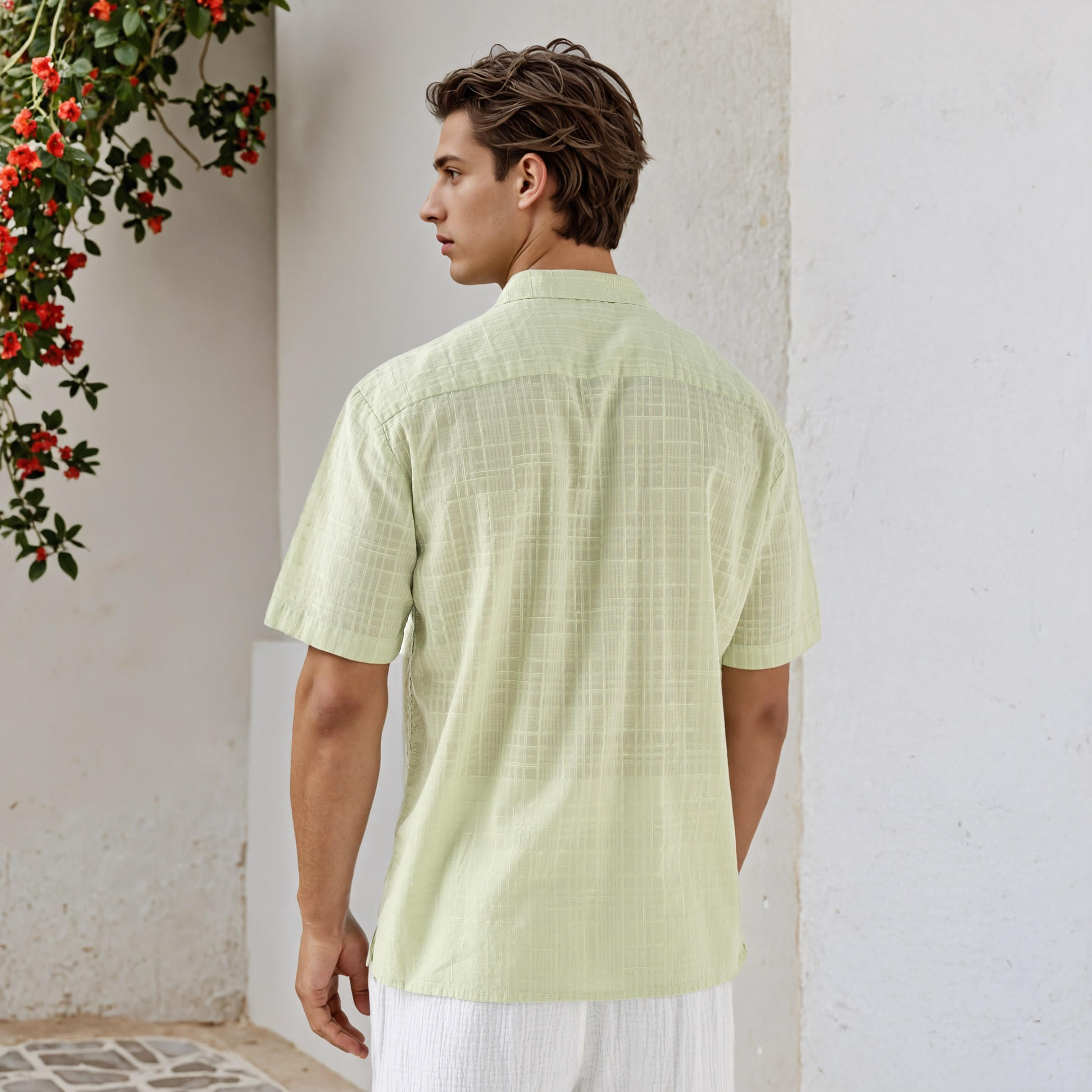 Textured Collared Shirt-men-clothing-shirts-image-3
