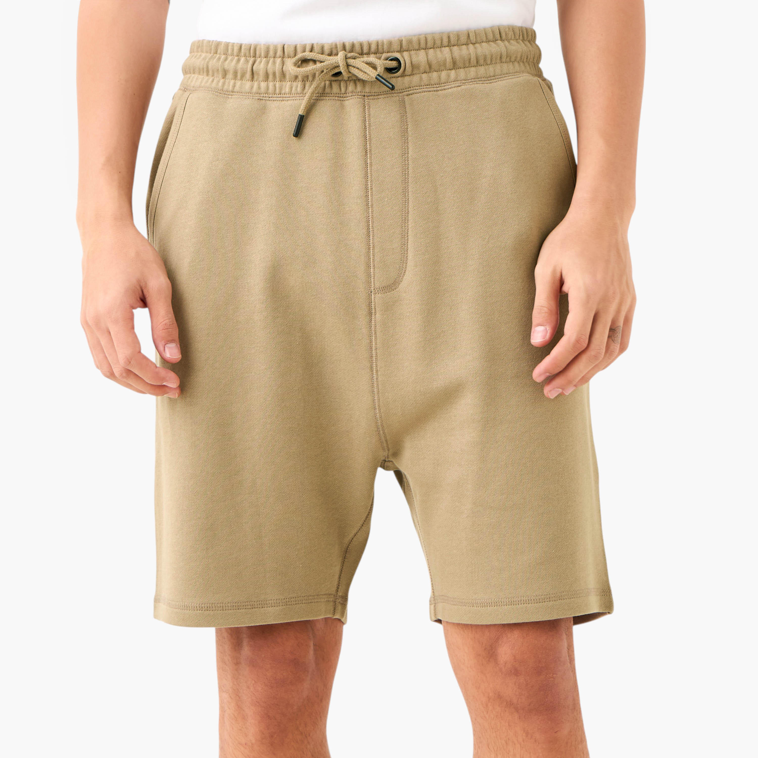 Flexi Waist Shorts with Pockets-men-clothing-bottoms-shorts-image-1