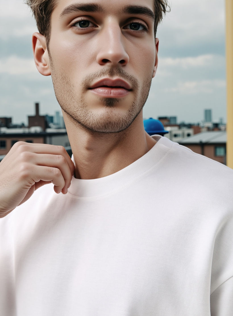 تيشيرت بقصّة عادية وياقة ضيقة وأكمام قصيرة وطبعات-men-clothing-tshirtsandpolos-tshirts-image-4