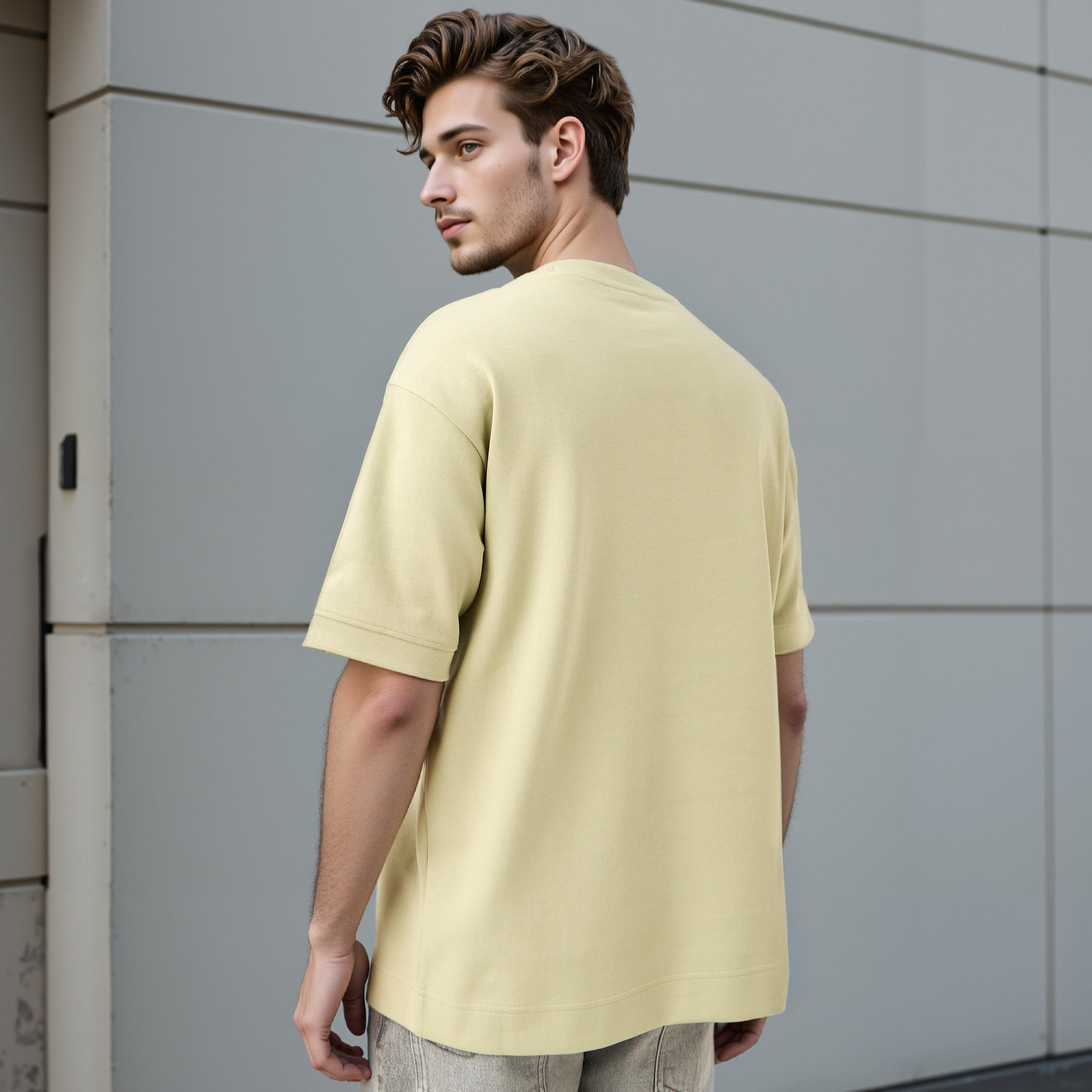Regular Fit Crew Neck T-shirt with Short Sleeves-men-clothing-tshirtsandpolos-tshirts-image-3