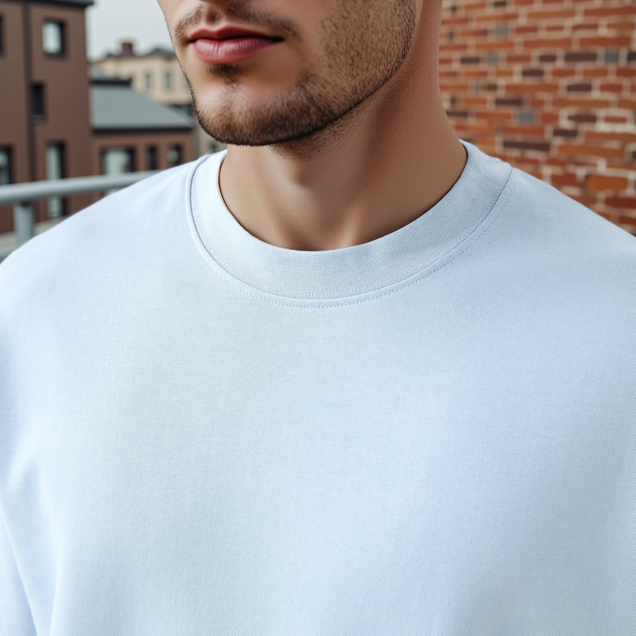 Regular Fit Crew Neck T-shirt with Short Sleeves-men-clothing-tshirtsandpolos-tshirts-image-4