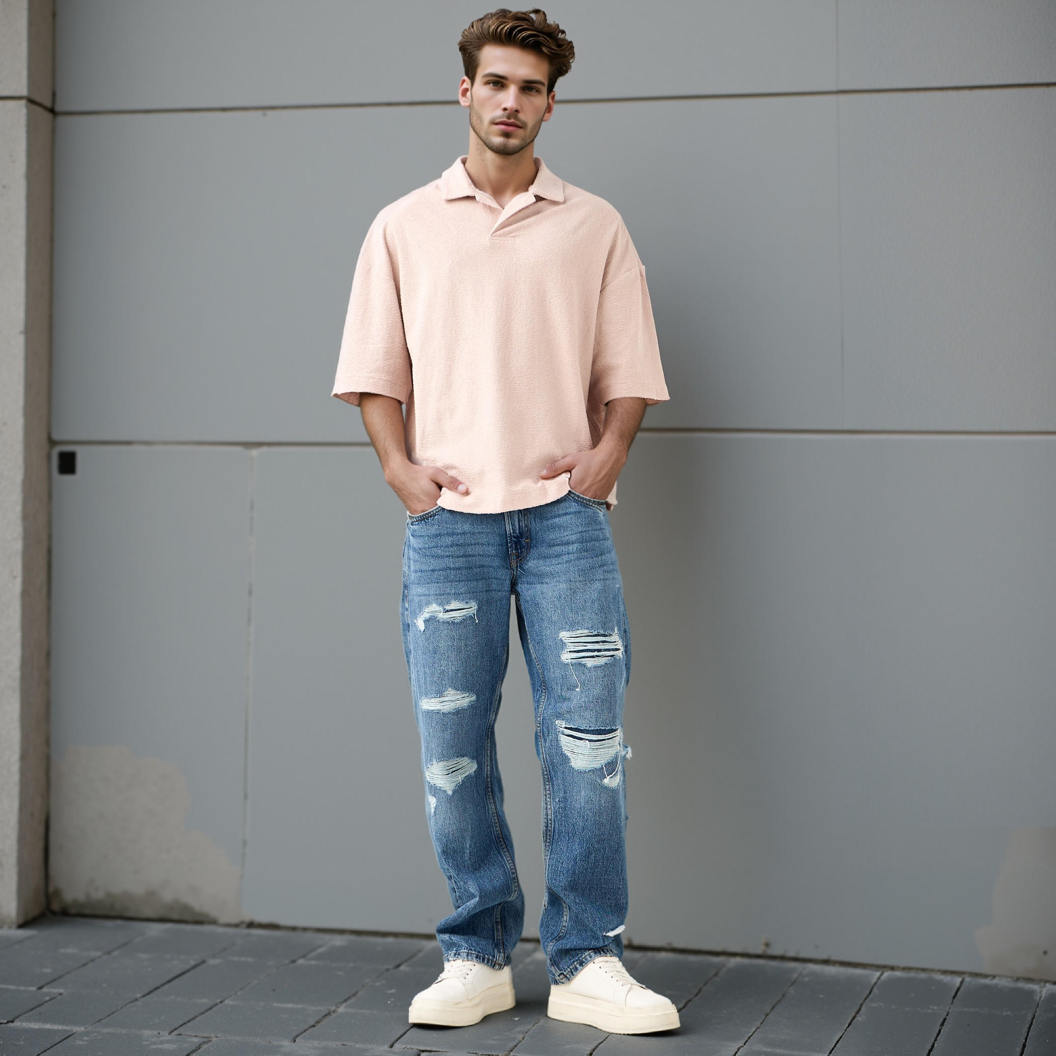 تيشيرت بولو بارز الملمس-men-clothing-tshirtsandpolos-polos-image-4