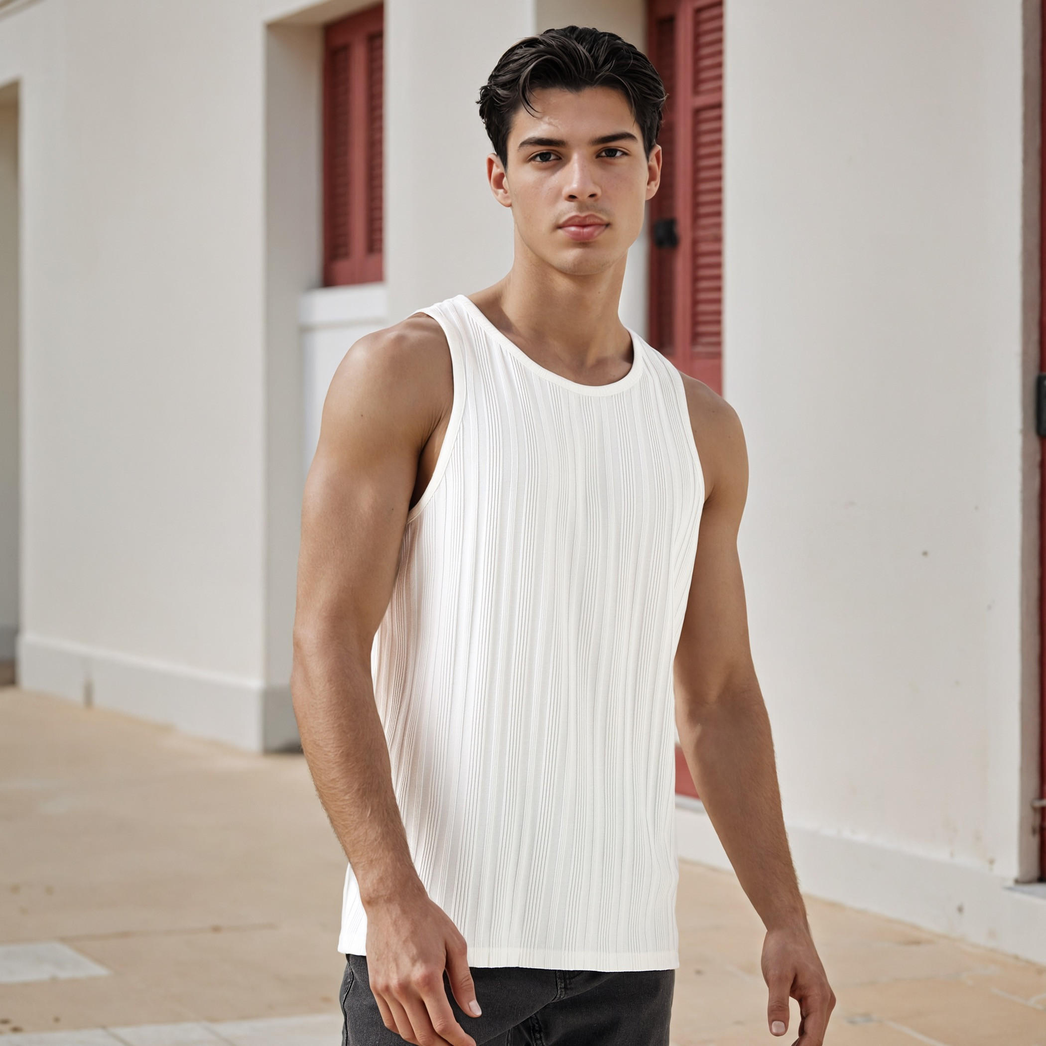 Textured Sleeveless Vest-men-clothing-tshirtsandpolos-vests-image-1