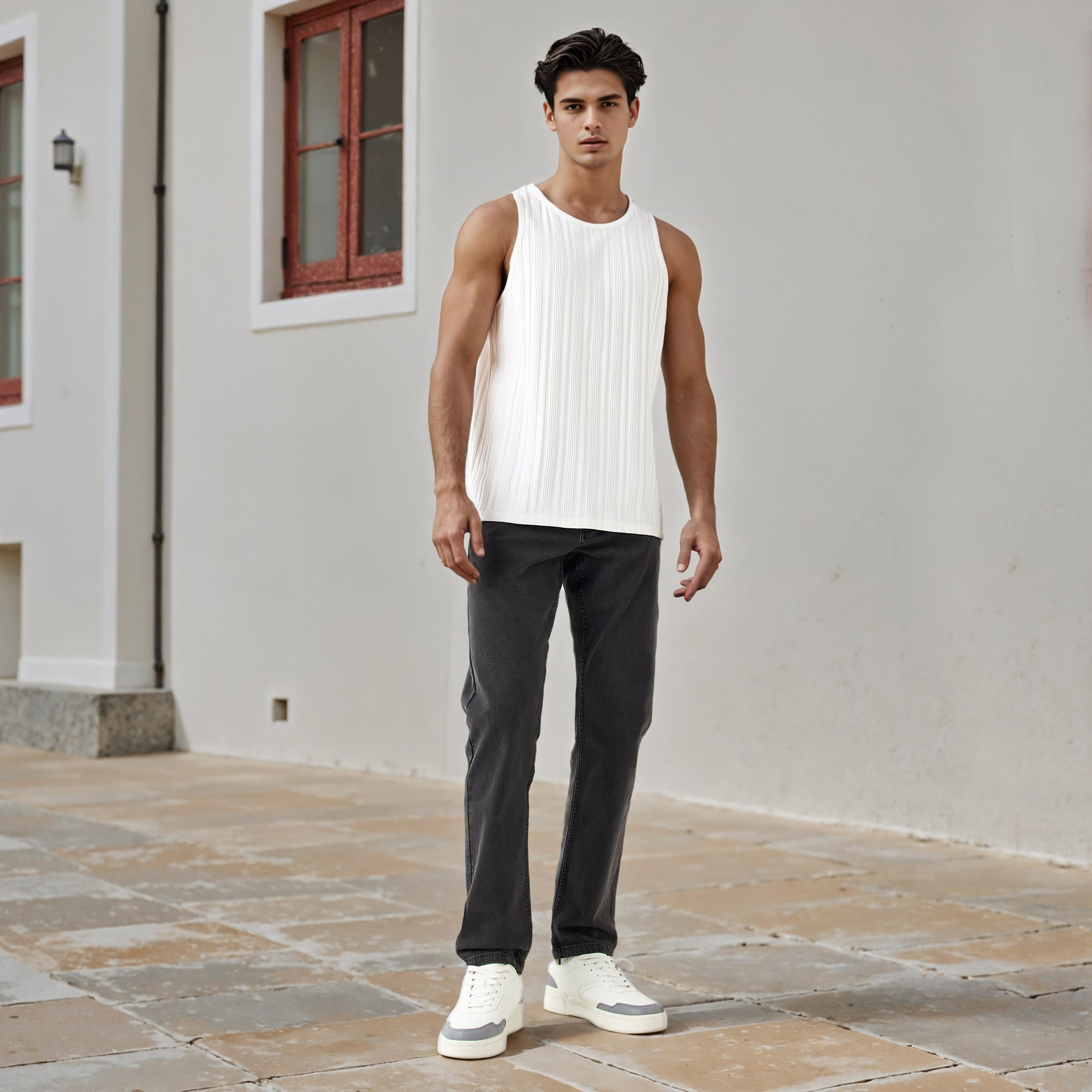 Textured Sleeveless Vest-men-clothing-tshirtsandpolos-vests-image-2