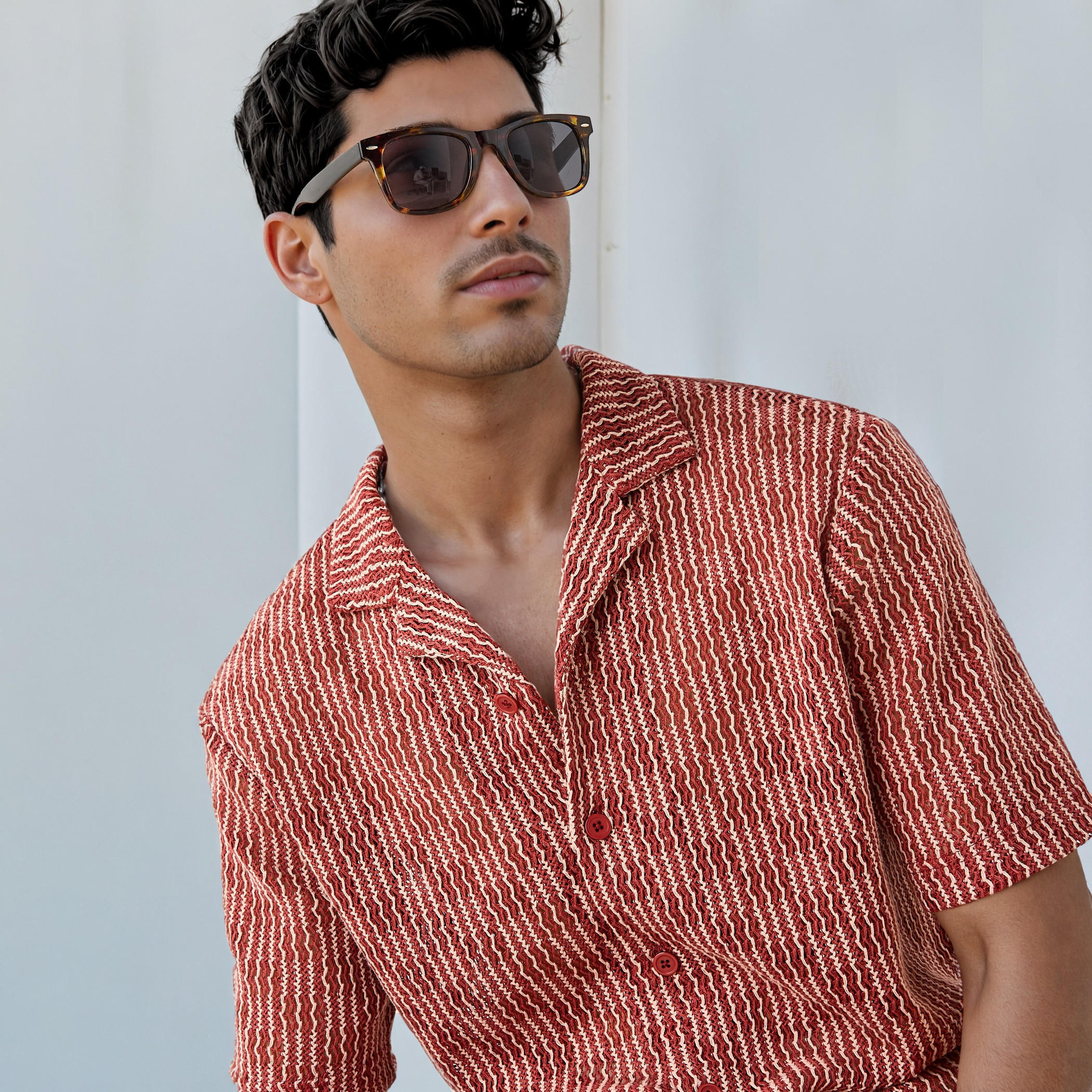 Textured Collared Shirt-men-clothing-shirts-image-4