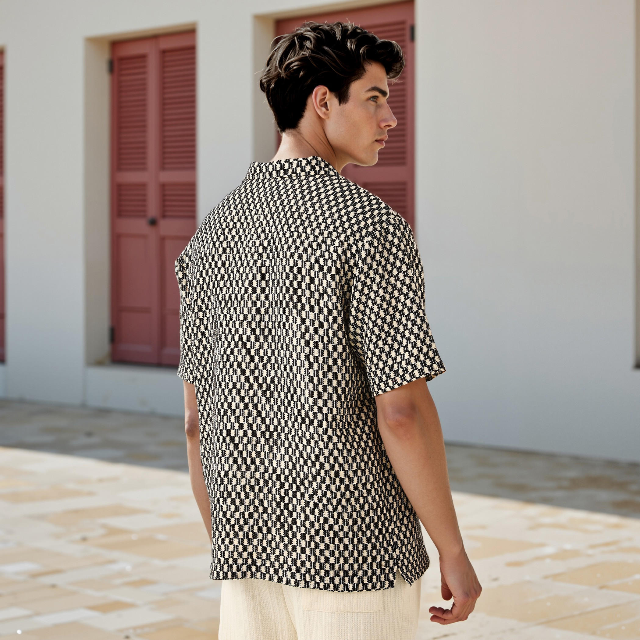 Textured Collared Shirt-men-clothing-shirts-image-3