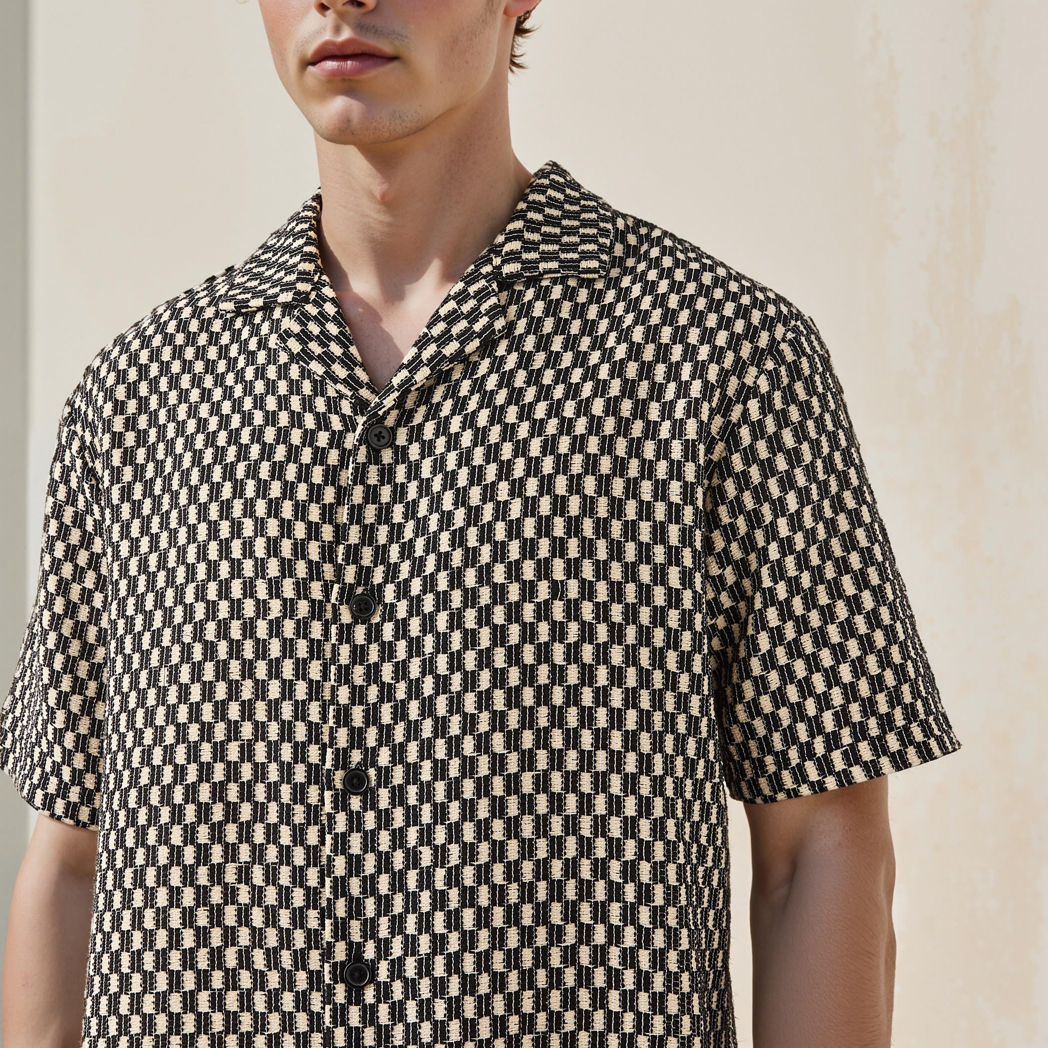 Textured Collared Shirt-men-clothing-shirts-image-4