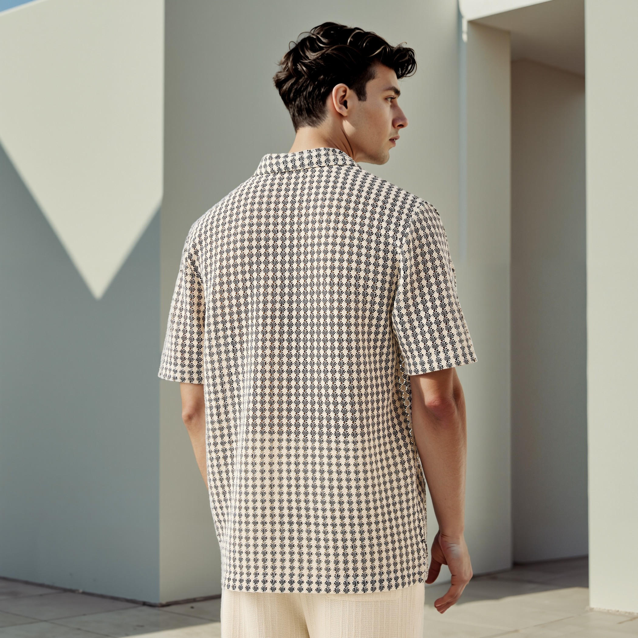 Textured Collared Shirt-men-clothing-shirts-image-3