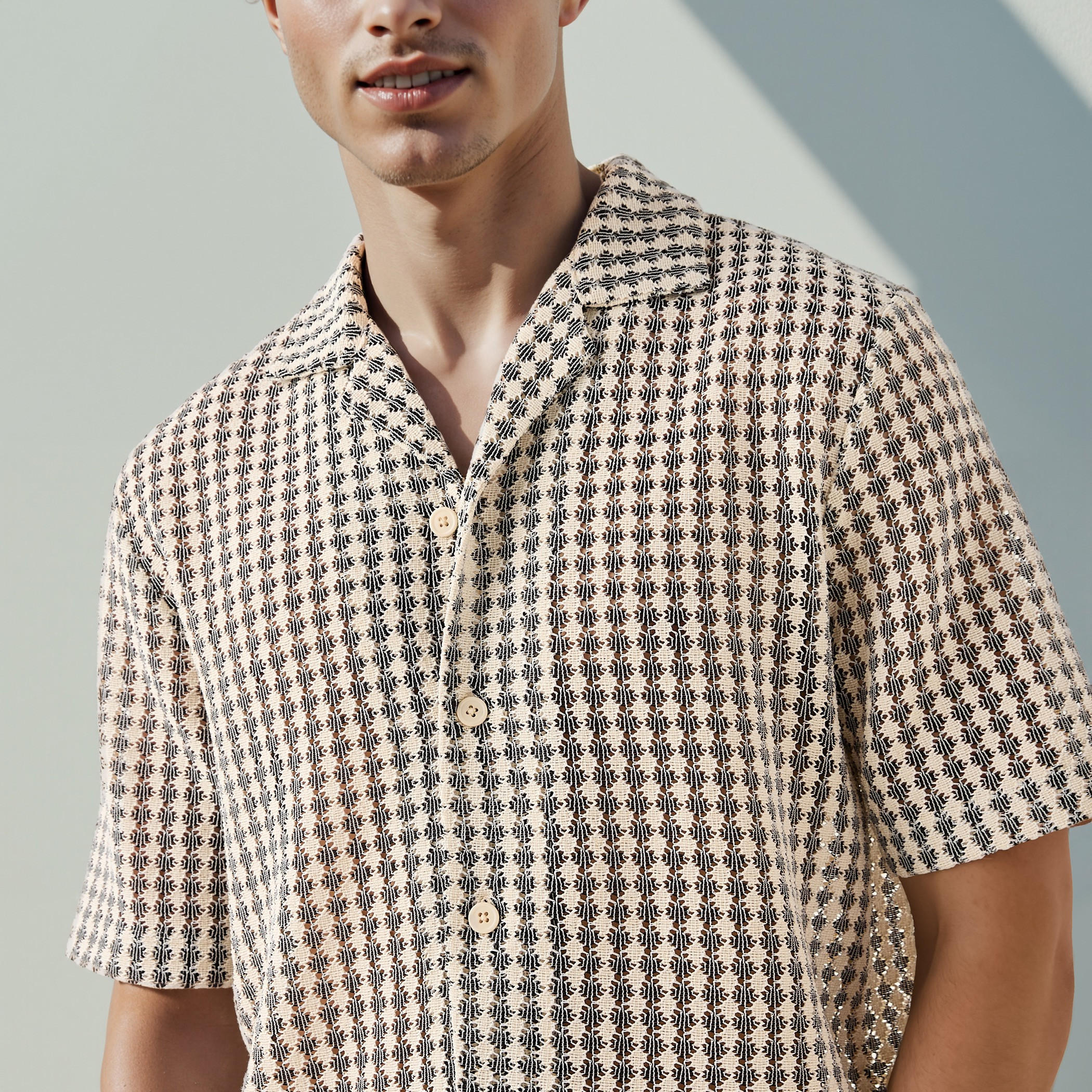 Textured Collared Shirt-men-clothing-shirts-image-4
