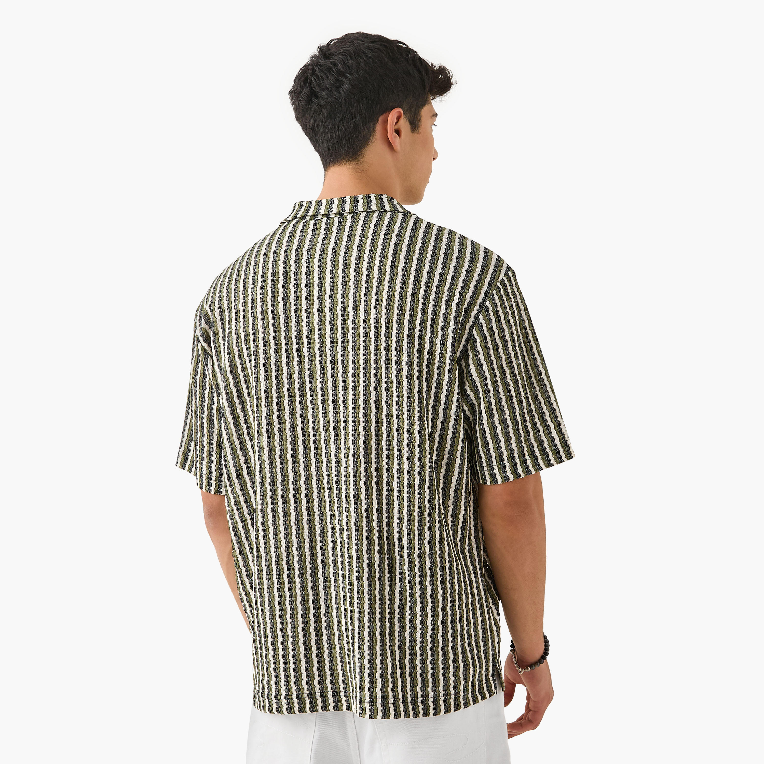 Textured Collared Shirt-men-clothing-shirts-image-3