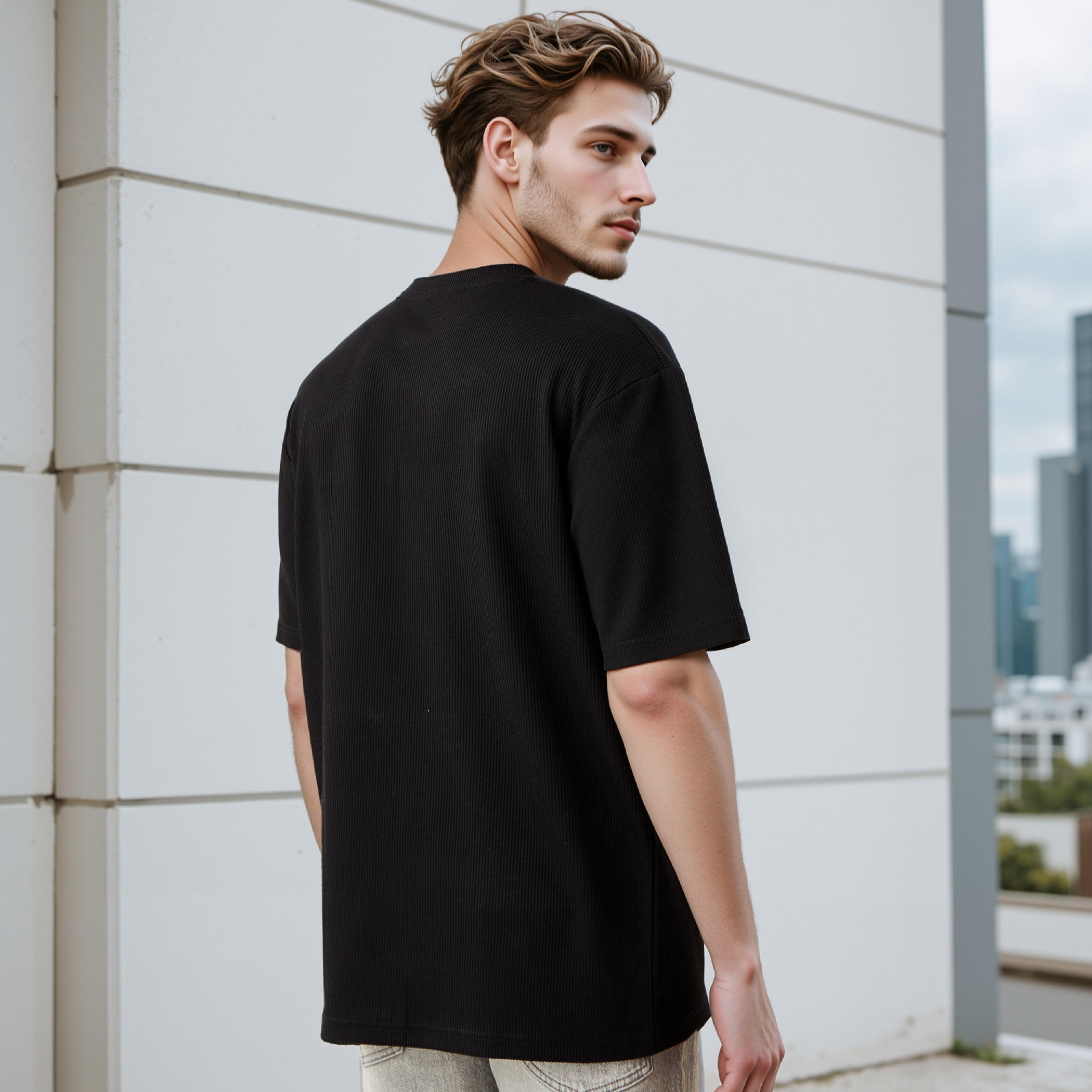 Ribbed T-shirt-men-clothing-tshirtsandpolos-tshirts-image-3