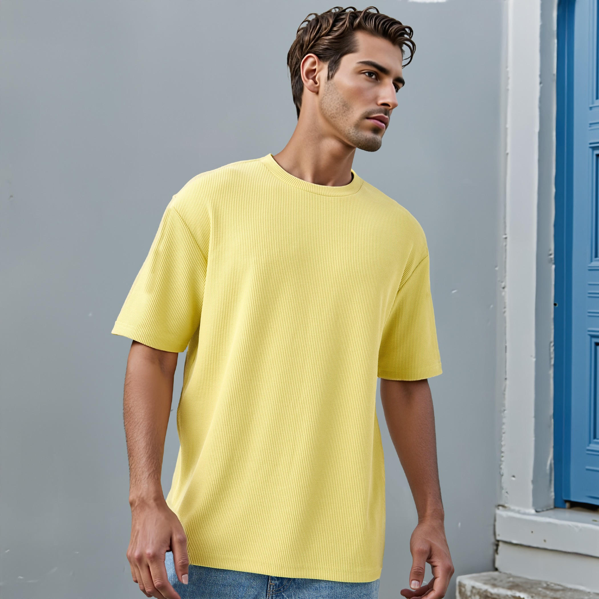 Ribbed Crew Neck T-shirt-men-clothing-tshirtsandpolos-tshirts-image-1