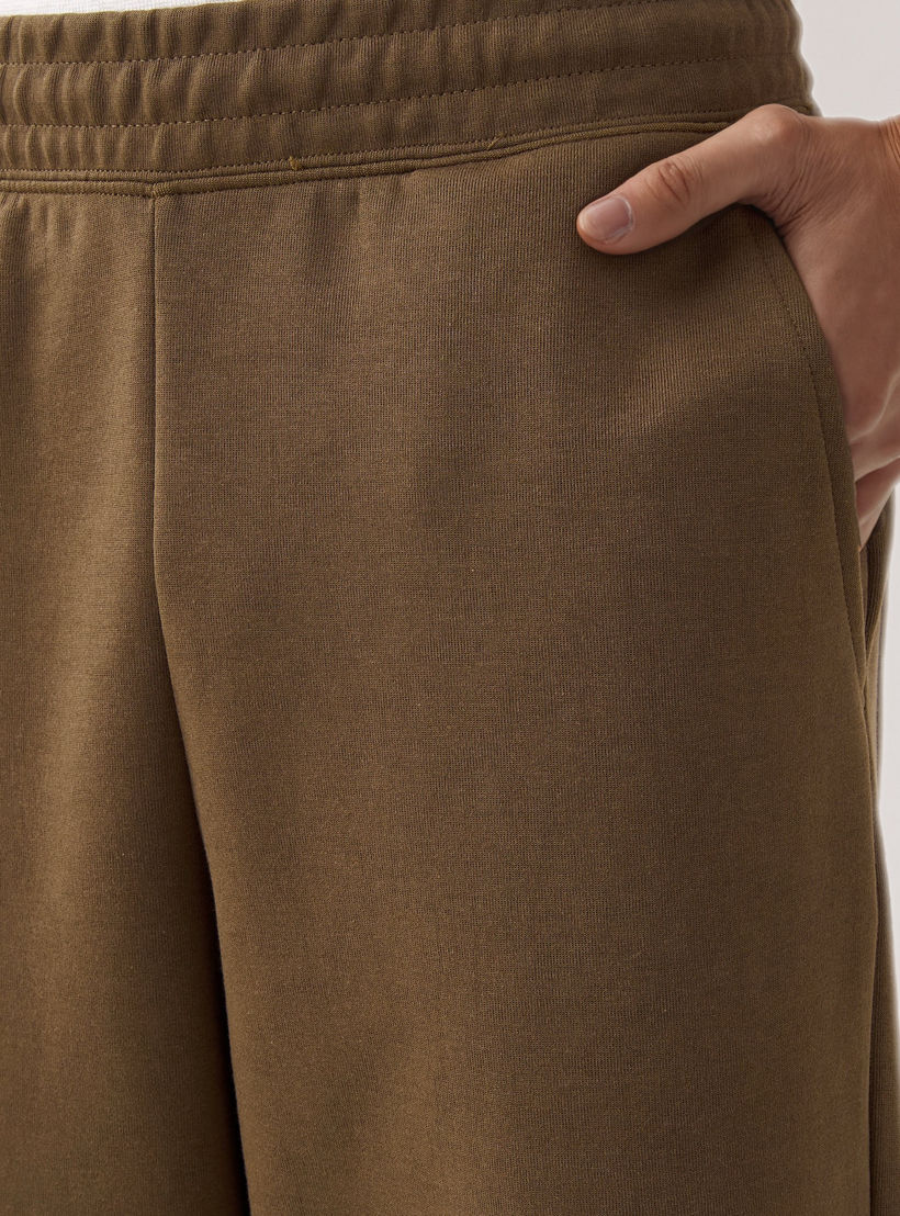 Bonded Knit Flexi Waist Joggers with Pockets-men-clothing-bottoms-joggers-image-4