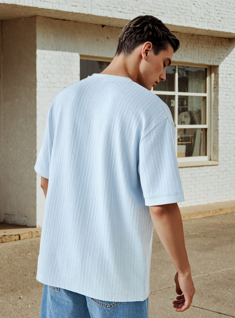 Jacquard Textured T-shirt-men-clothing-tshirtsandpolos-tshirts-image-3