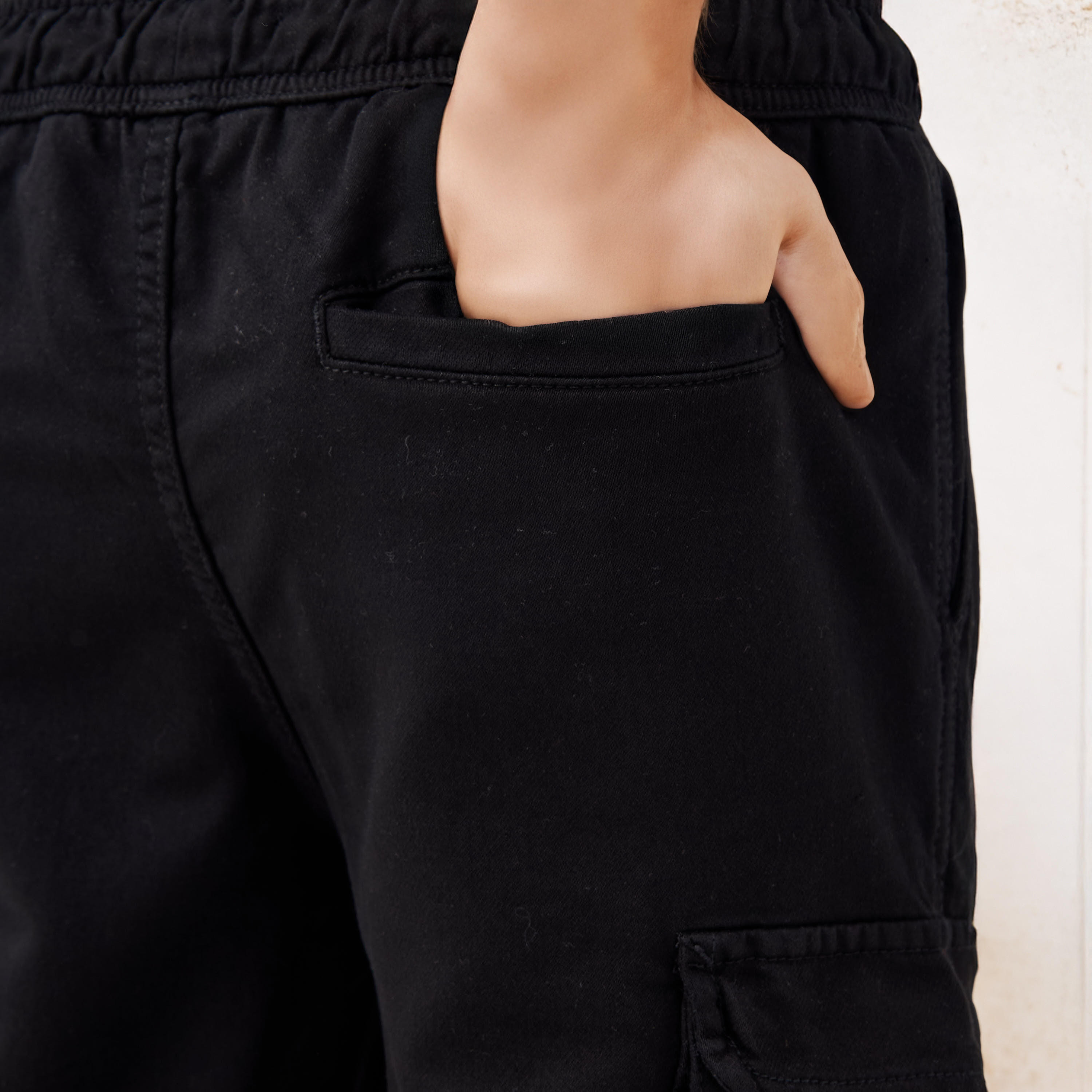 Flexi Waist Cargo Joggers with Pockets-men-clothing-bottoms-joggers-image-5