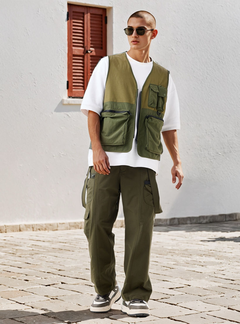 جاكيت جيليه رجالي متعدد الجيوب بسحاب-men-clothing-jacketsandblazers-jackets-image-2