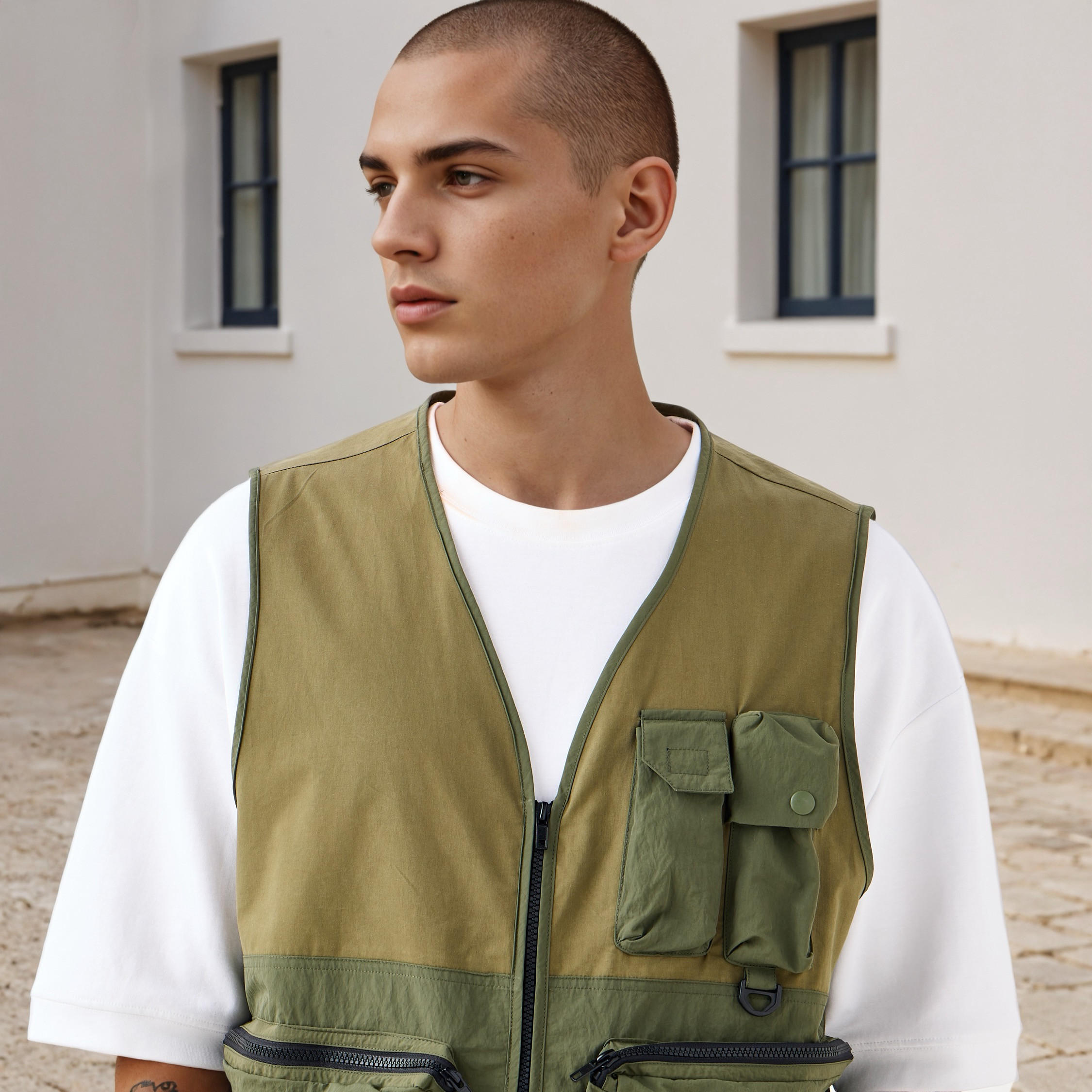 جاكيت جيليه رجالي متعدد الجيوب بسحاب-men-clothing-jacketsandblazers-jackets-image-4