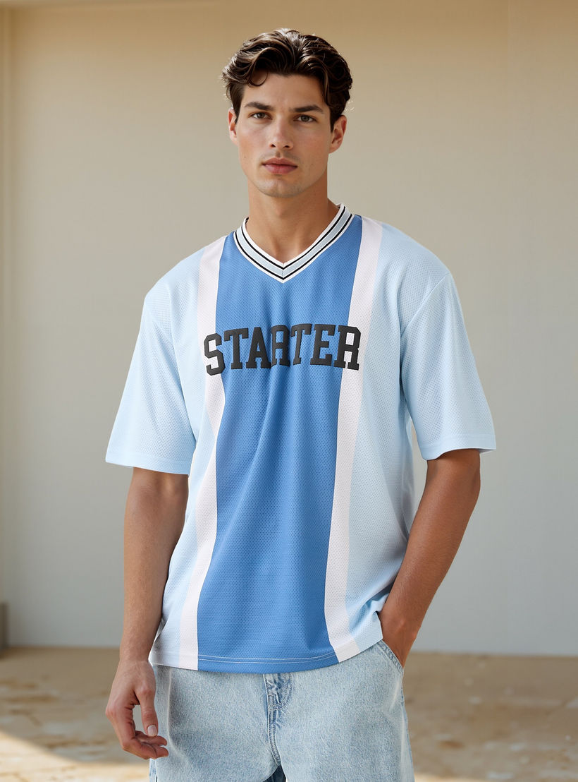 تيشيرت بأكمام قصيرة وياقة V وطبعات-men-clothing-tshirtsandpolos-tshirts-image-1