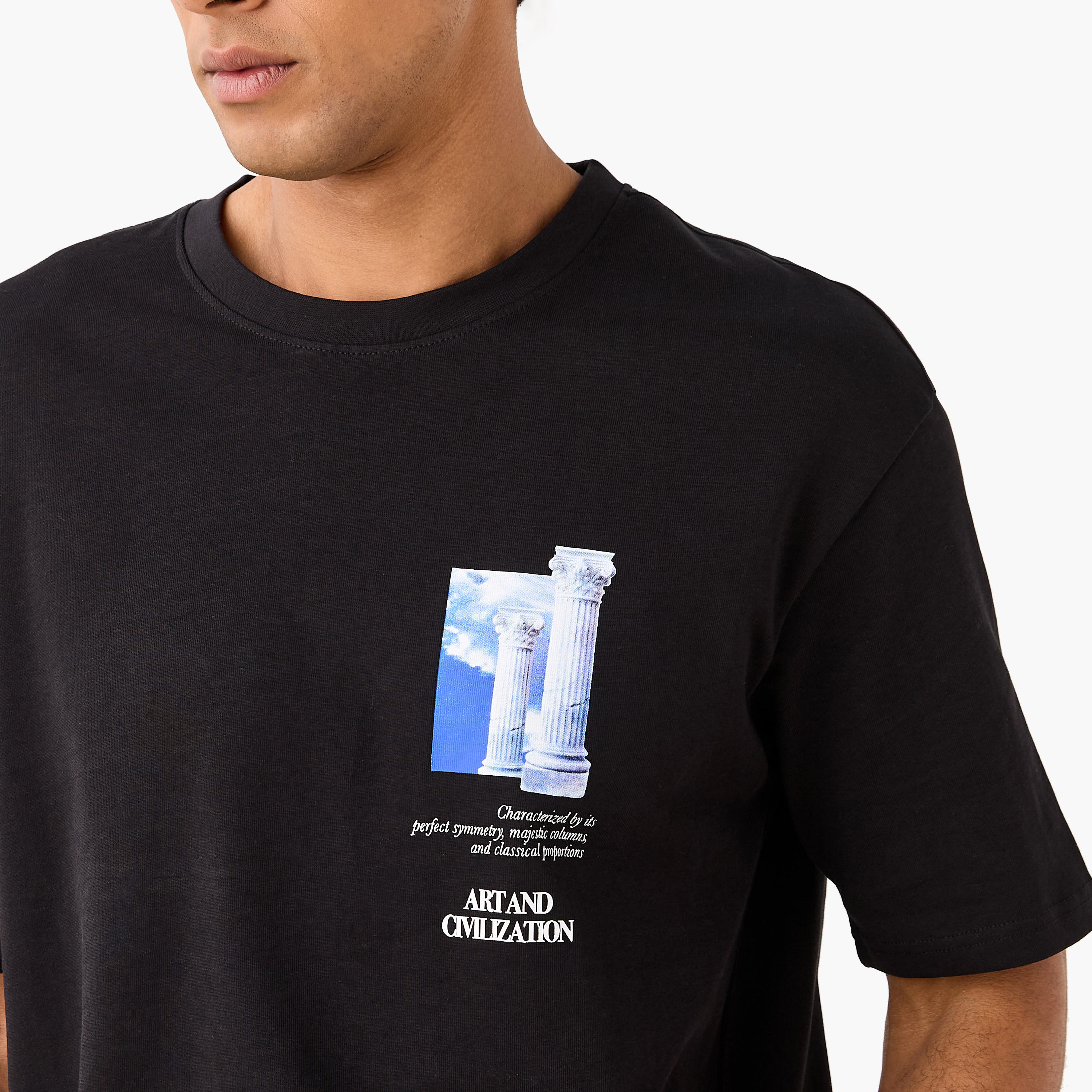 Regular Fit Graphic Print Crew Neck T-shirt-men-clothing-tshirtsandpolos-tshirts-image-4