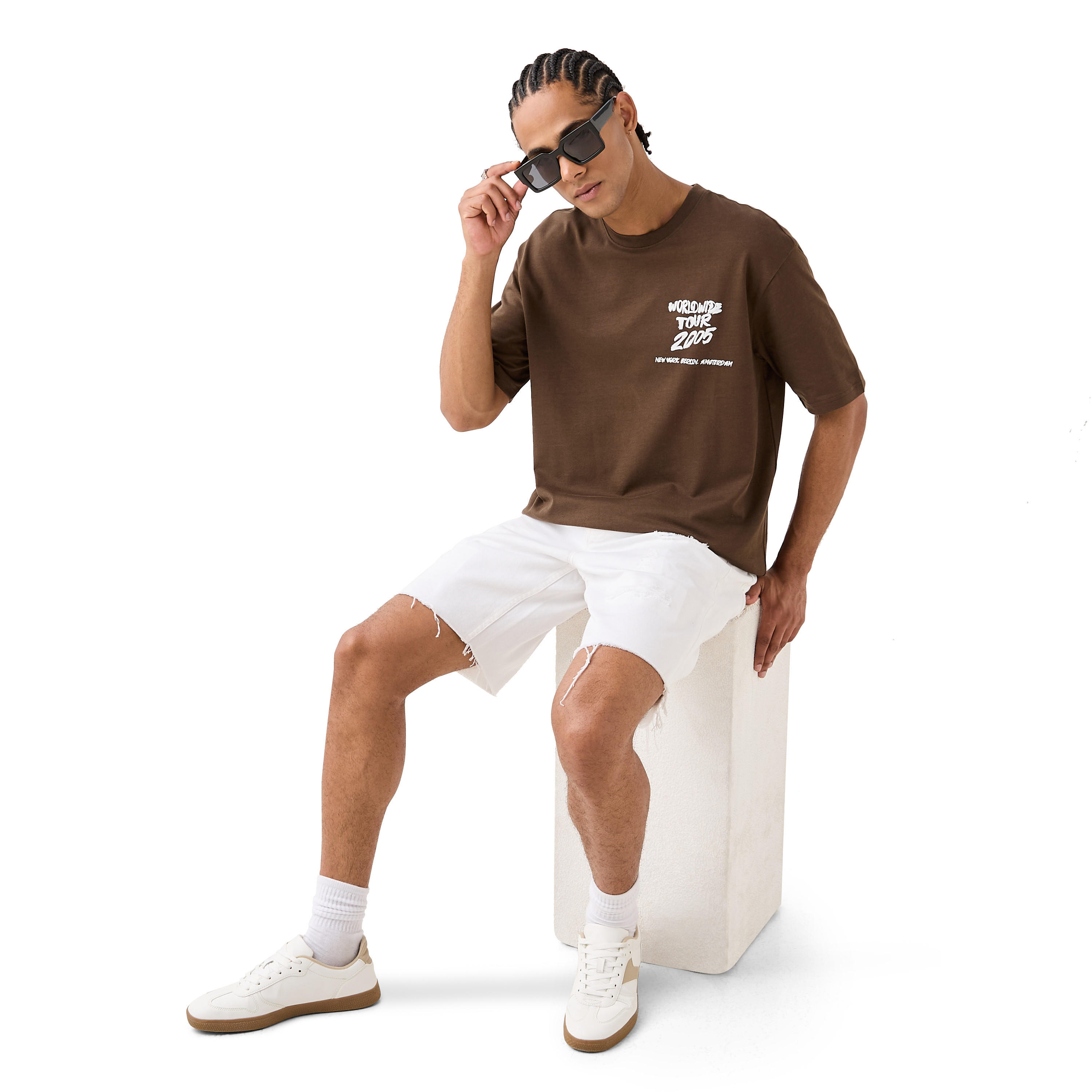 Regular Fit Billiards Print Crew Neck T-shirt with Short Sleeves-men-clothing-tshirtsandpolos-tshirts-image-2