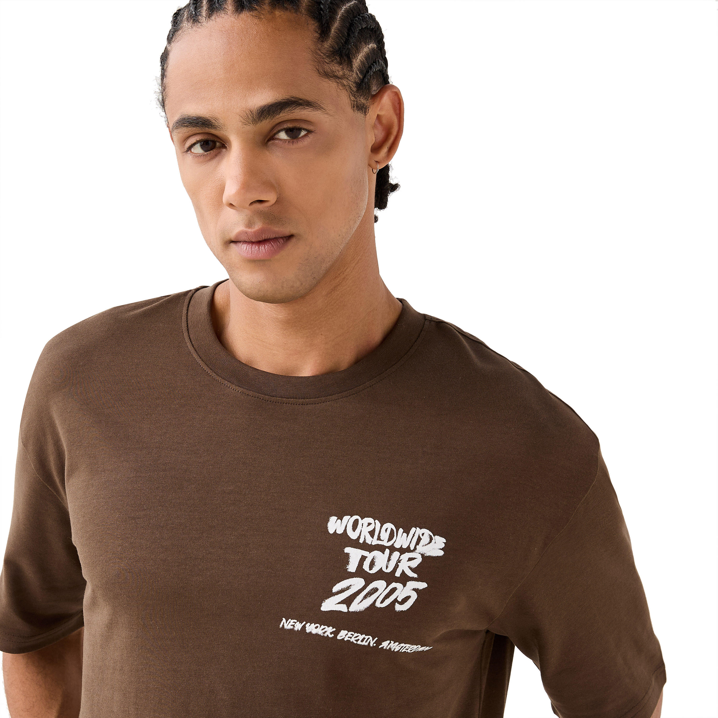 Regular Fit Billiards Print Crew Neck T-shirt with Short Sleeves-men-clothing-tshirtsandpolos-tshirts-image-4