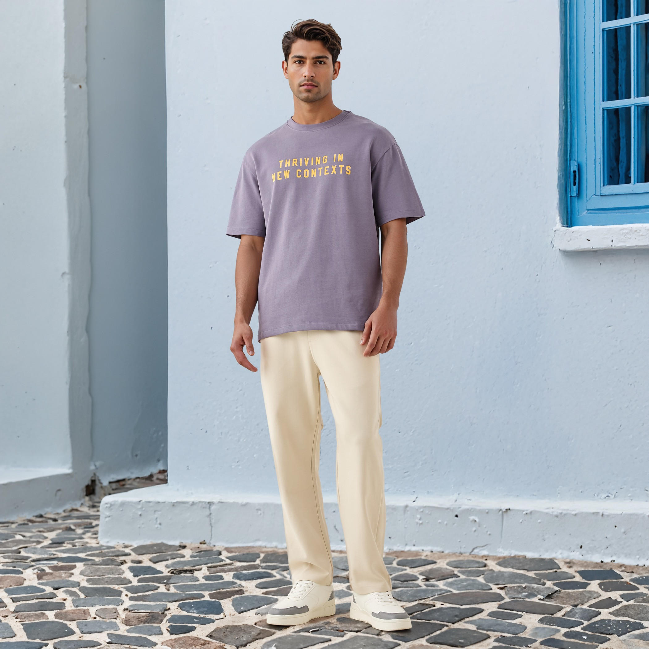 Tyographic Print T-shirt-men-clothing-tshirtsandpolos-tshirts-image-2
