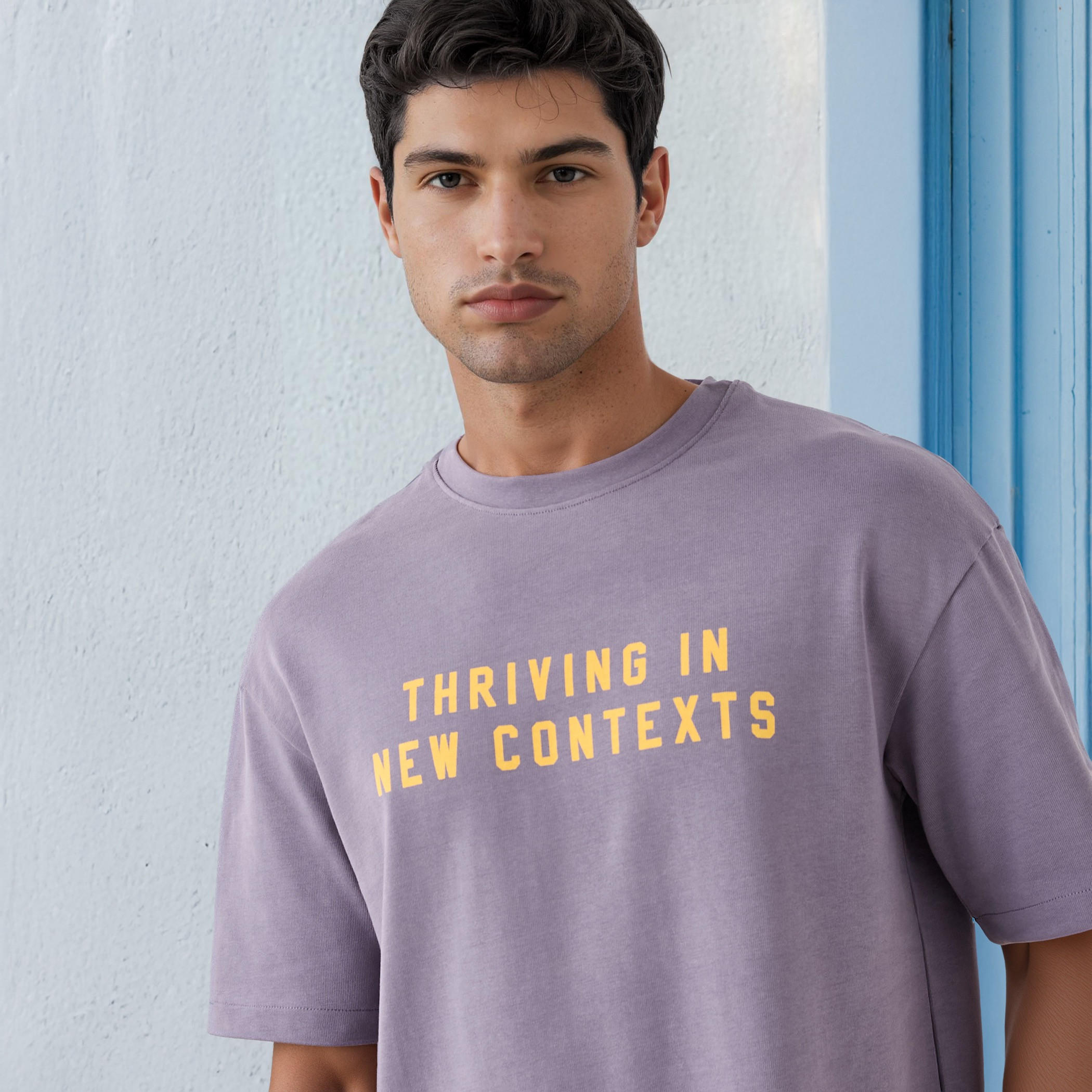 Tyographic Print T-shirt-men-clothing-tshirtsandpolos-tshirts-image-4