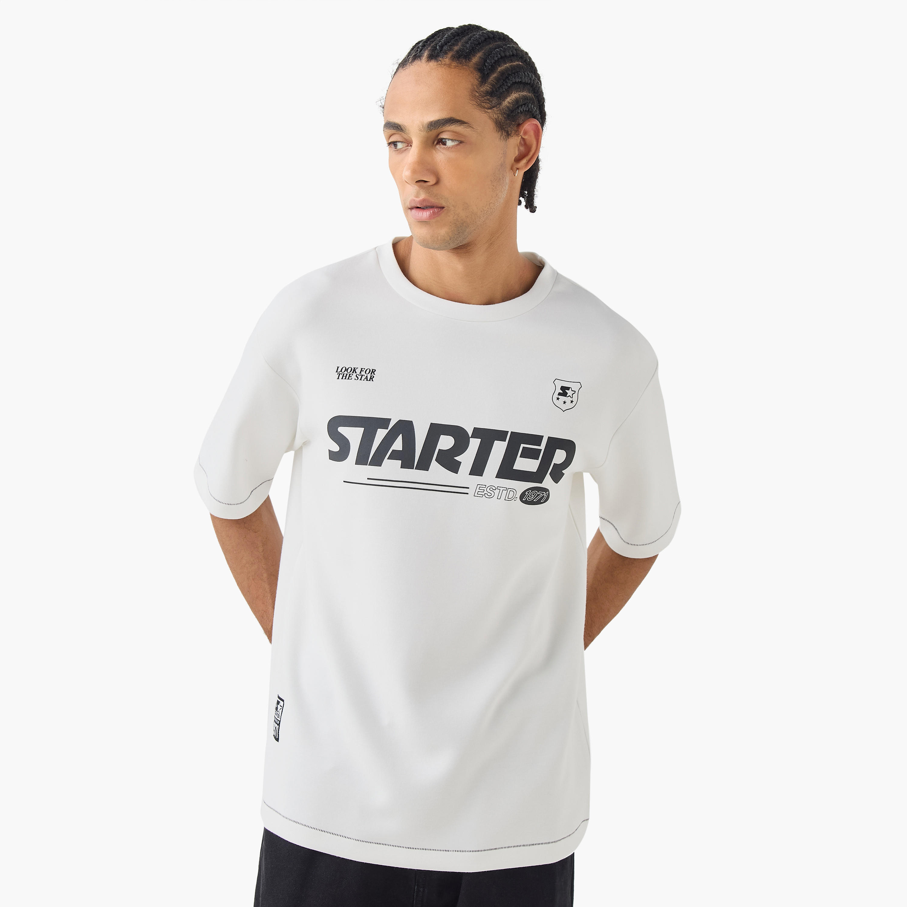 Starter Logo Detail T-shirt-men-clothing-tshirtsandpolos-tshirts-image-1