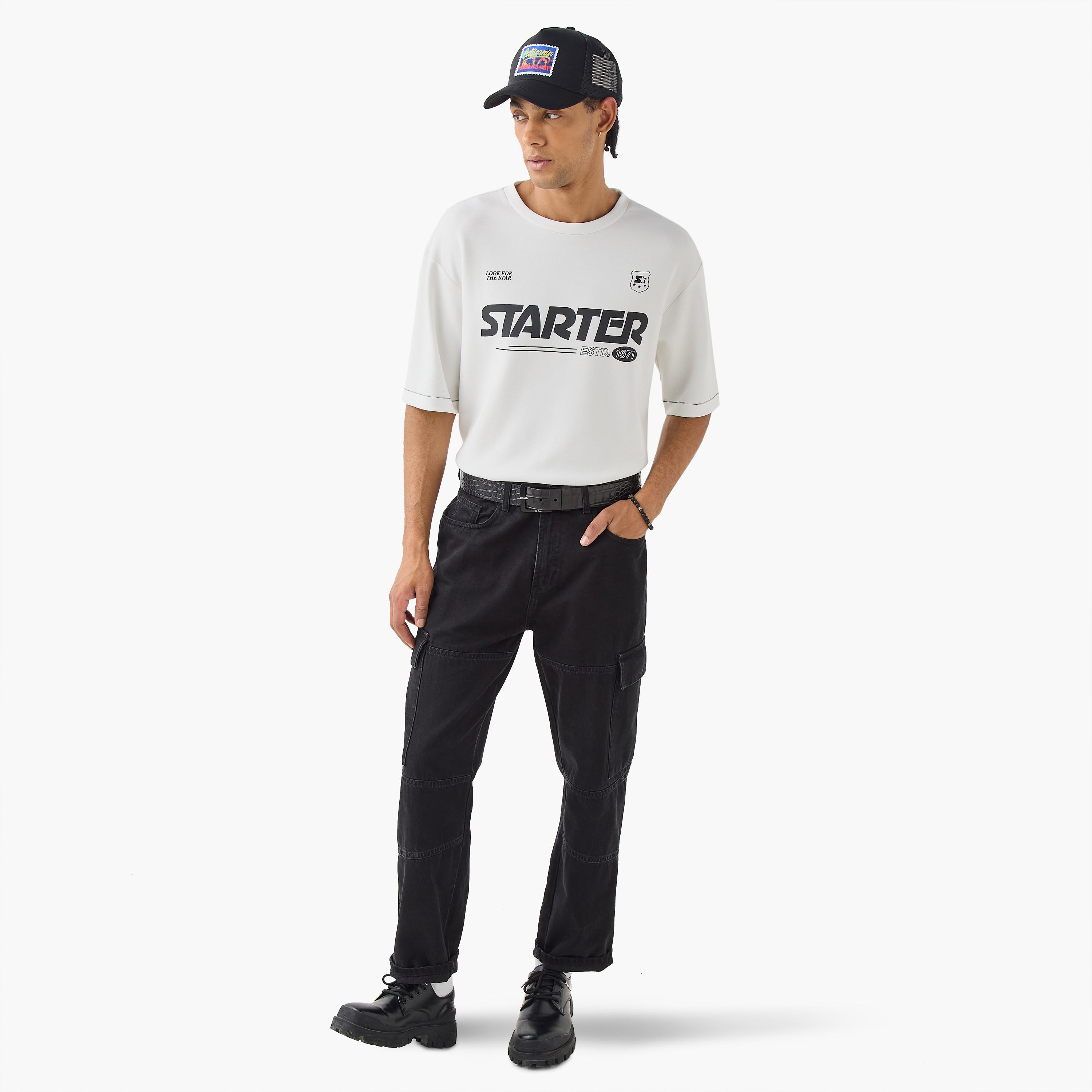 Starter Logo Detail T-shirt-men-clothing-tshirtsandpolos-tshirts-image-2