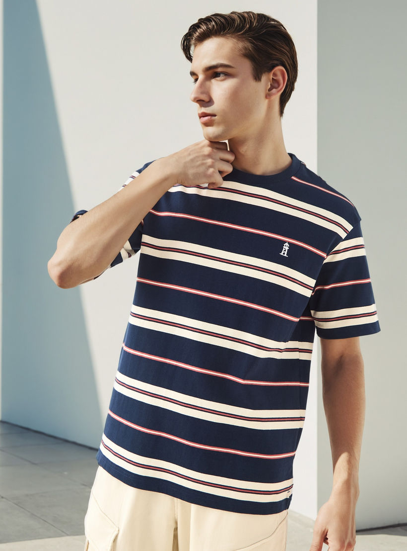تيشيرت مقلم-men-clothing-tshirtsandpolos-tshirts-image-1