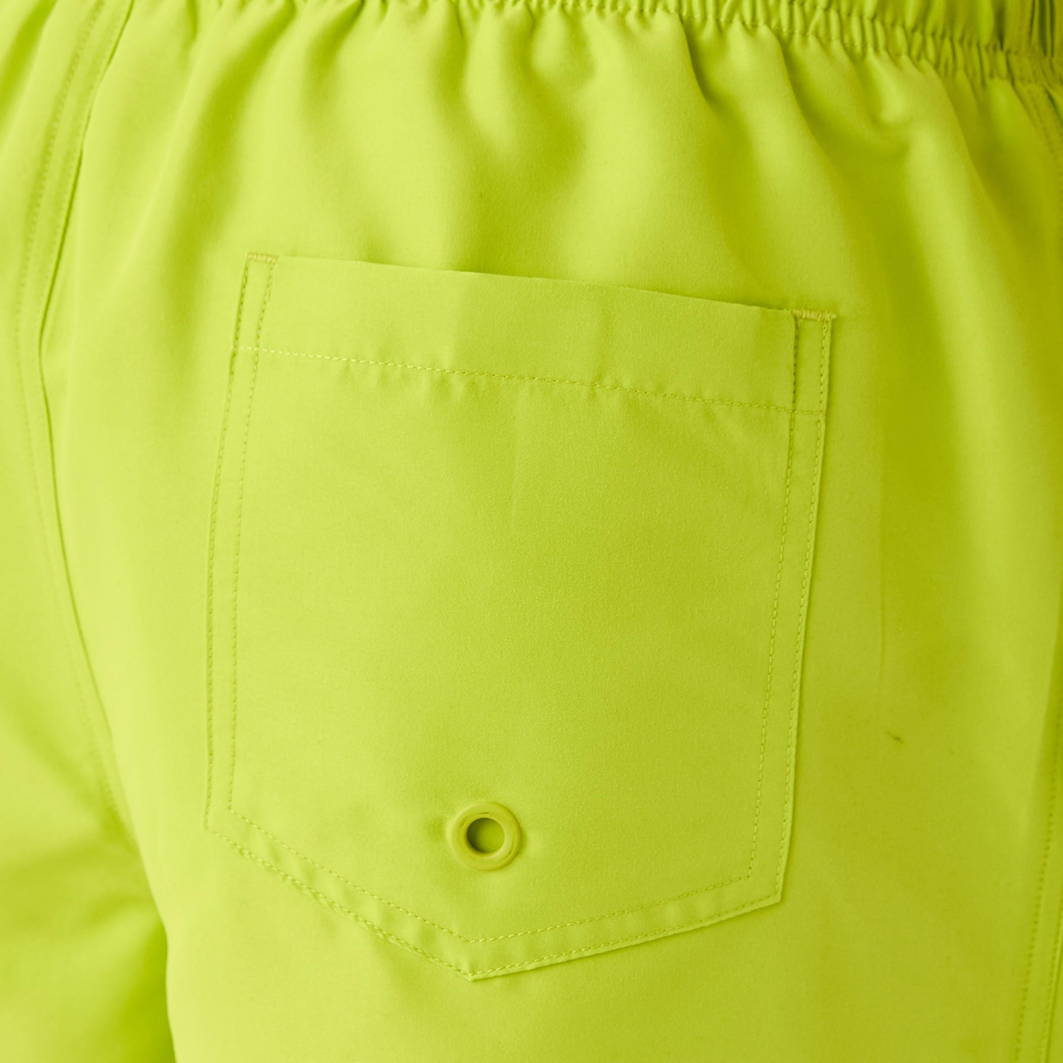 Drawstring Closure Swim Shorts with Pockets-sports-men-clothing-swimwear-image-5