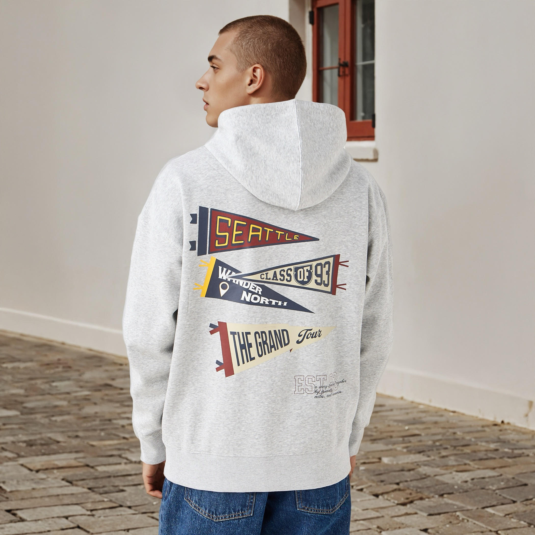 Men Printed French Terry Hoodie-men-winterwear-hoodiesandsweatshirts-image-1