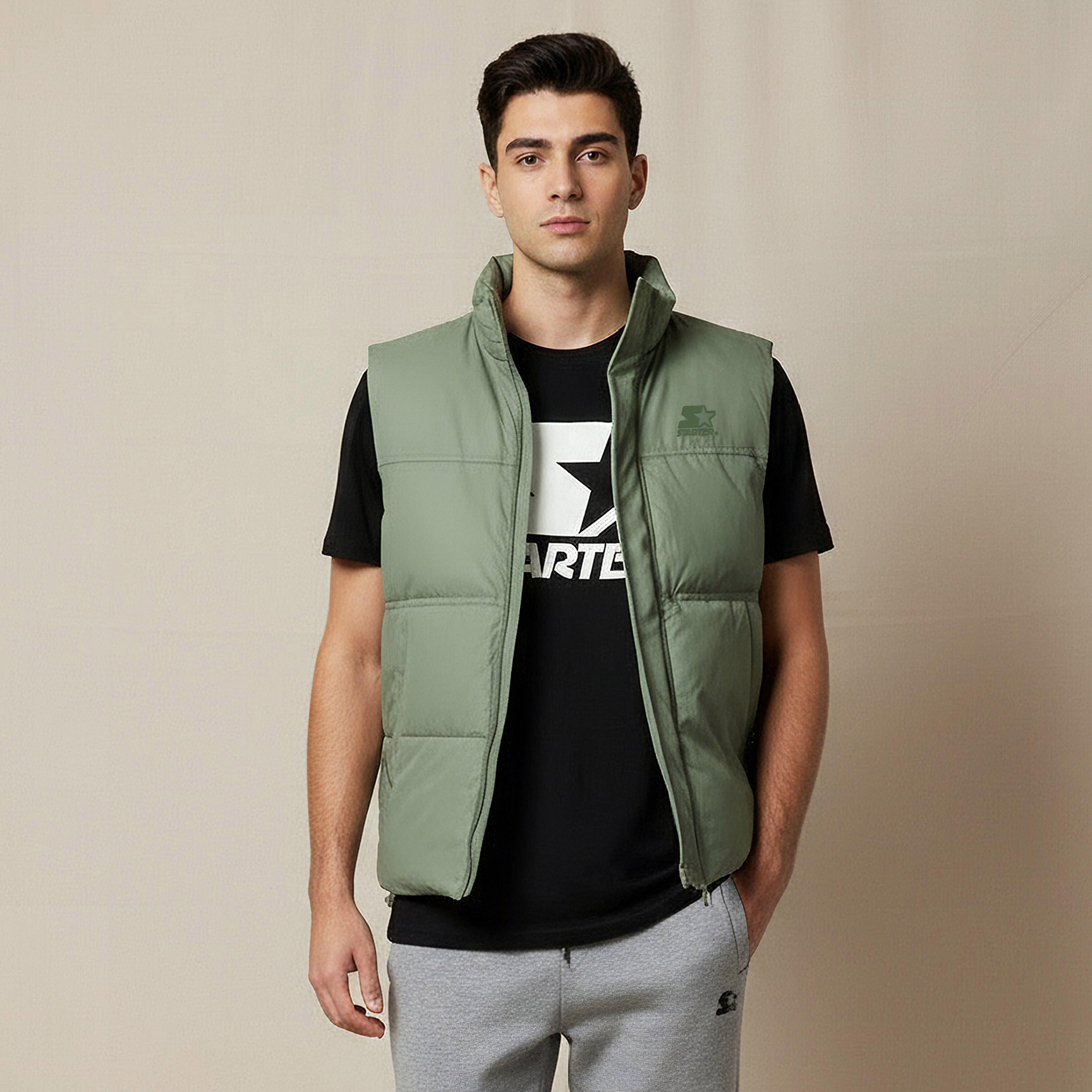 Men Relaxed Fit Quilted Sleeveless Puffer Jacket-men-clothing-jacketsandblazers-jackets-image-1