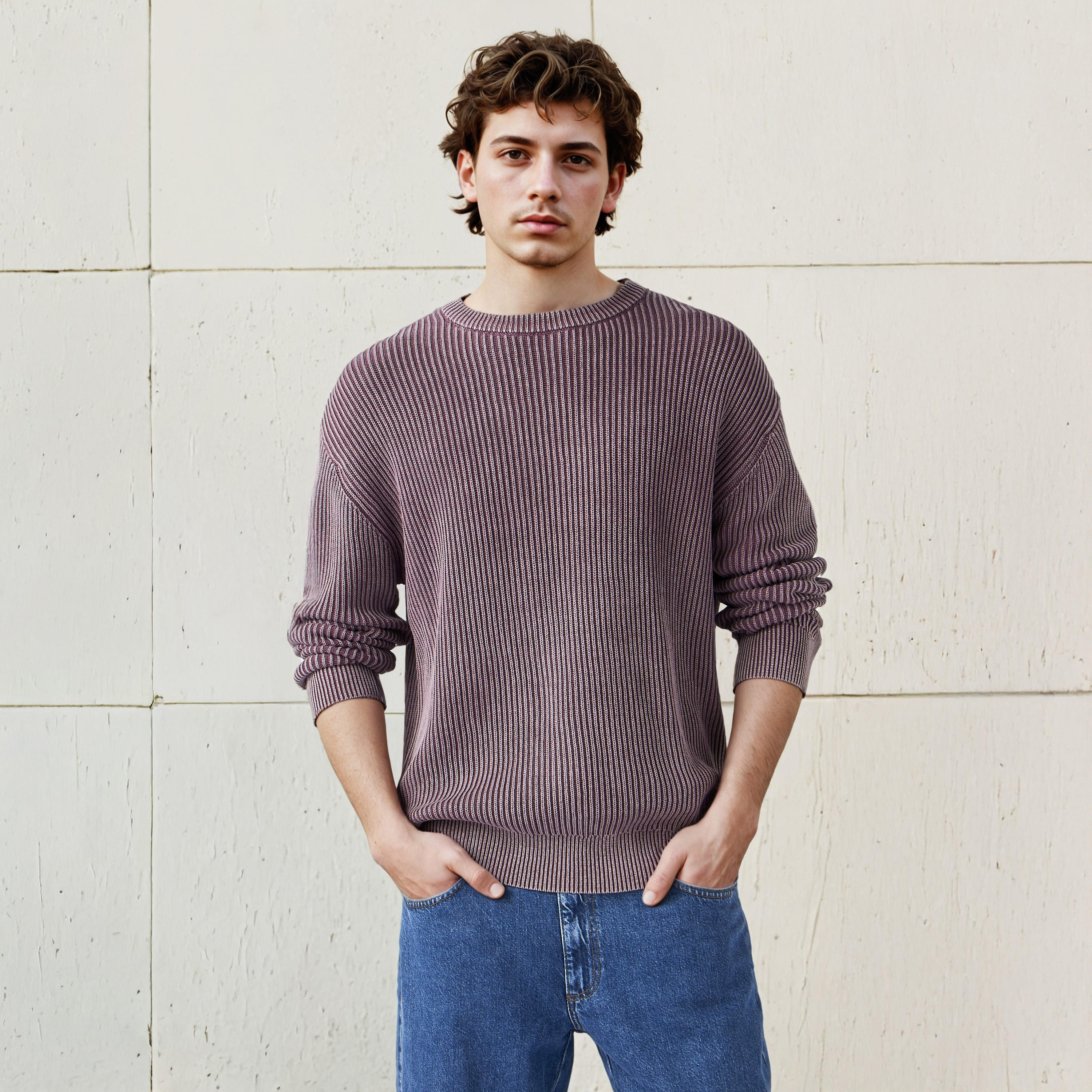 كنزة بارزة الملمس-men-clothing-sweatersandpullovers-image-5