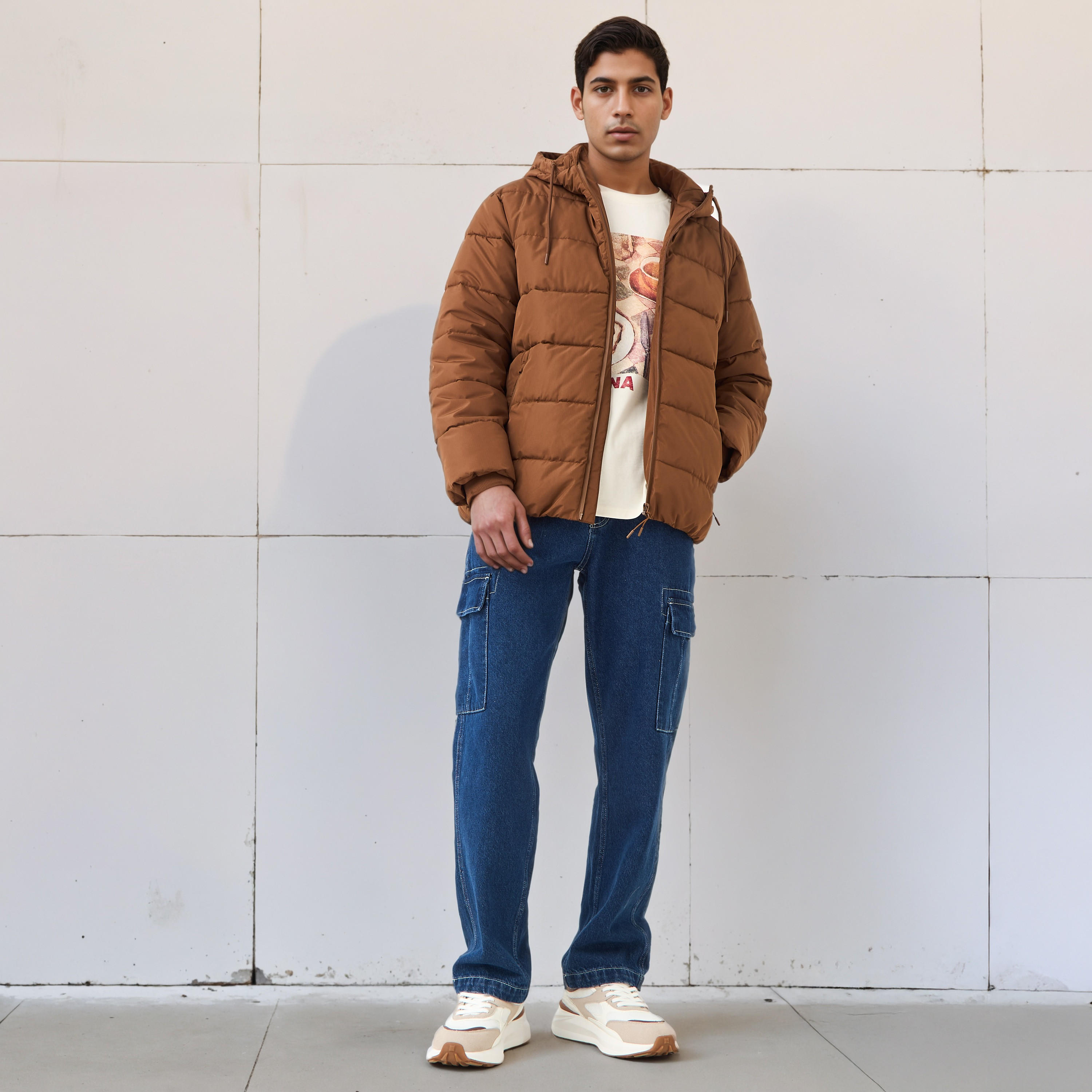 Men Relaxed Fit Quilted Hooded Puffer Jacket-men-clothing-jacketsandblazers-jackets-image-2