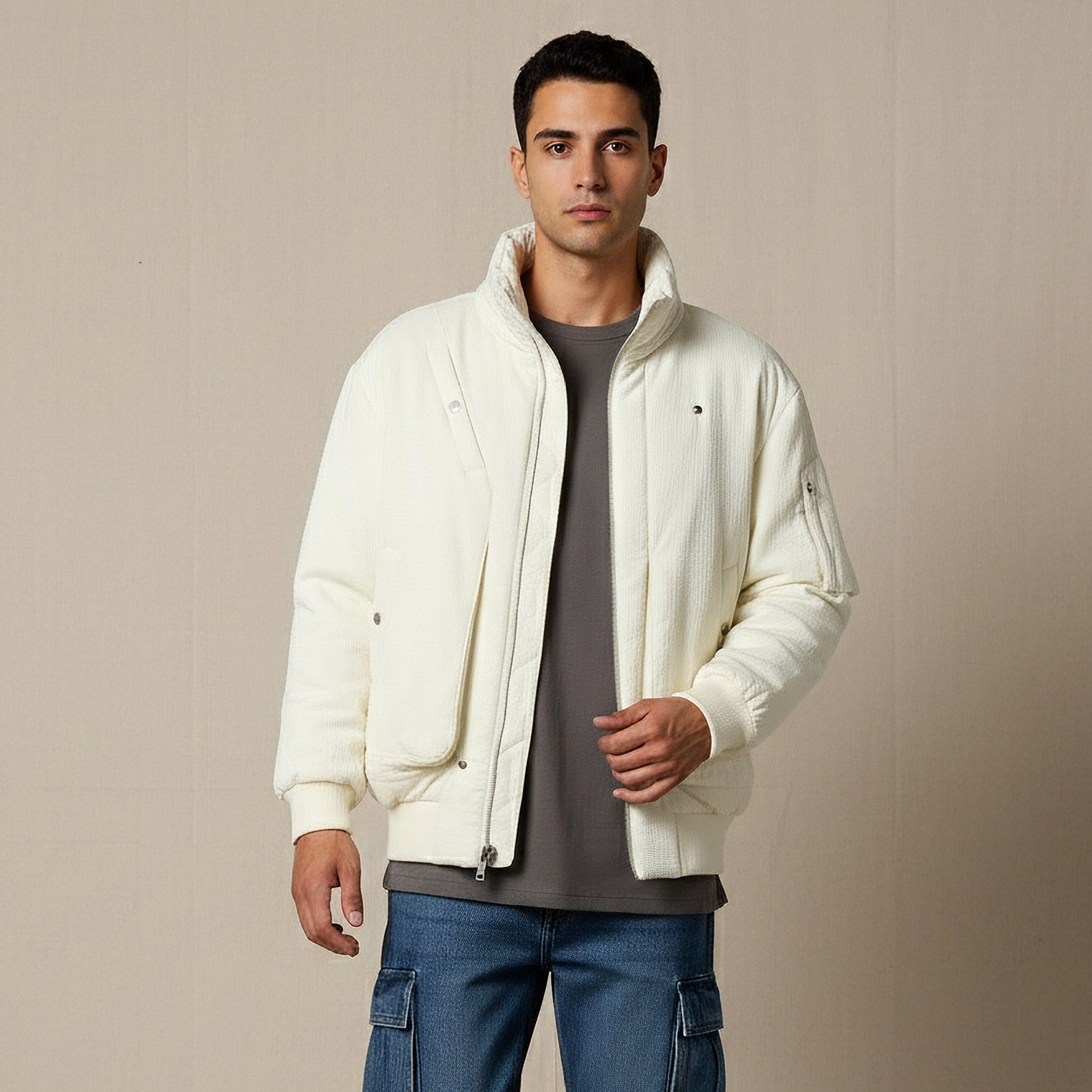 جاكيت بقصة مريحة وسحاب إغلاق للرجال-men-clothing-jacketsandblazers-jackets-image-5