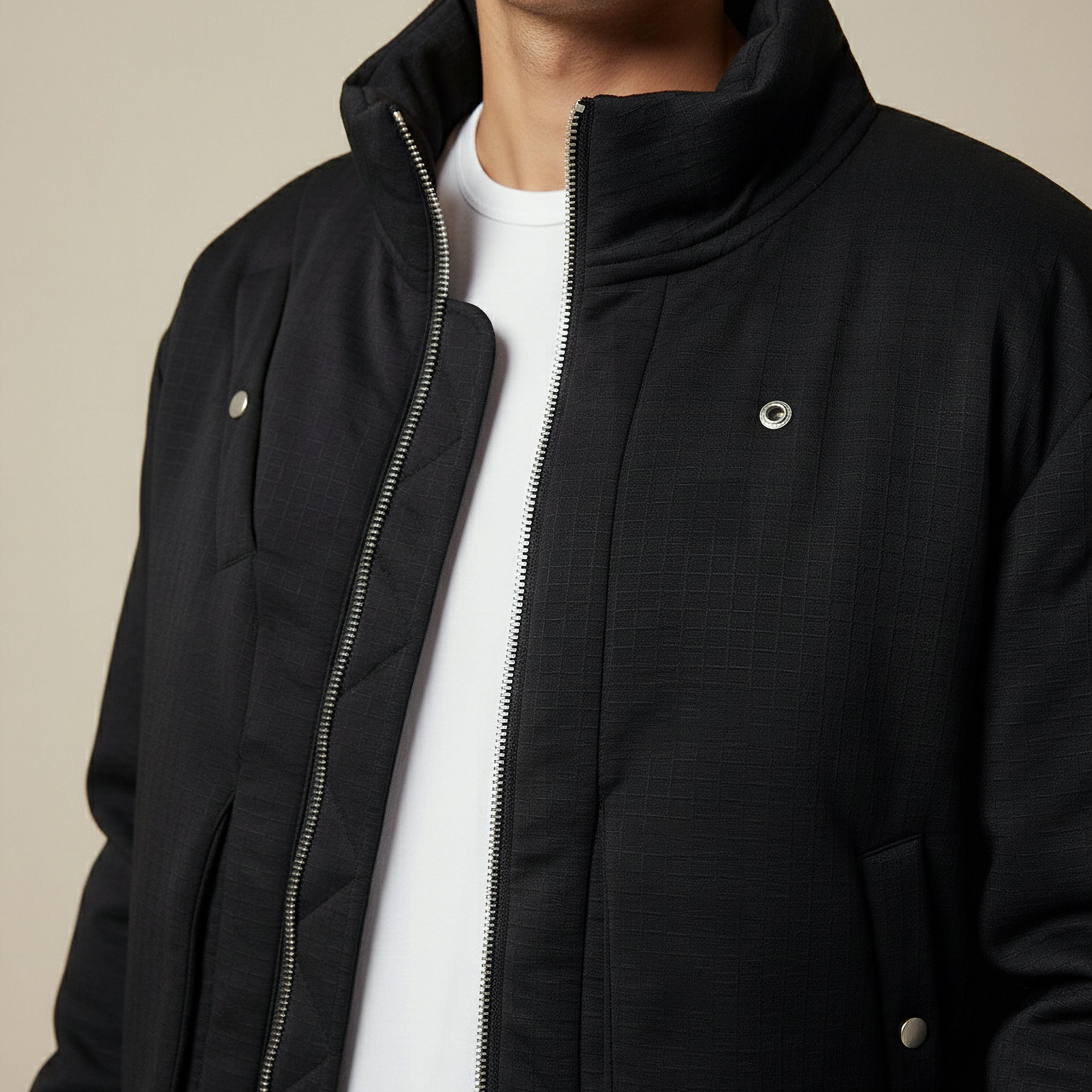 جاكيت بقصة مريحة وسحاب إغلاق للرجال-men-clothing-jacketsandblazers-jackets-image-4