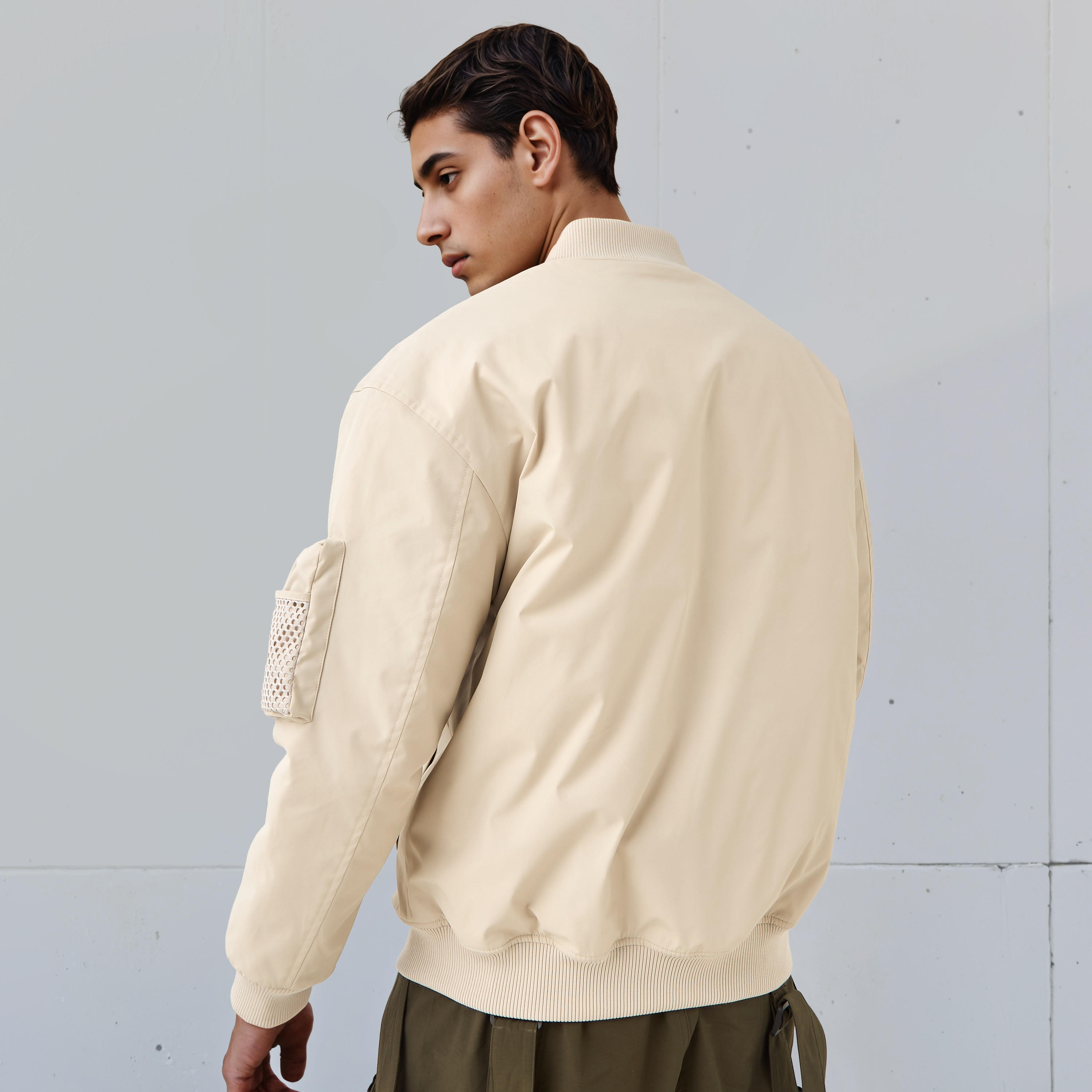 Men Relaxed Fit Utility Pockets Bomber Jacket-men-clothing-jacketsandblazers-jackets-image-3