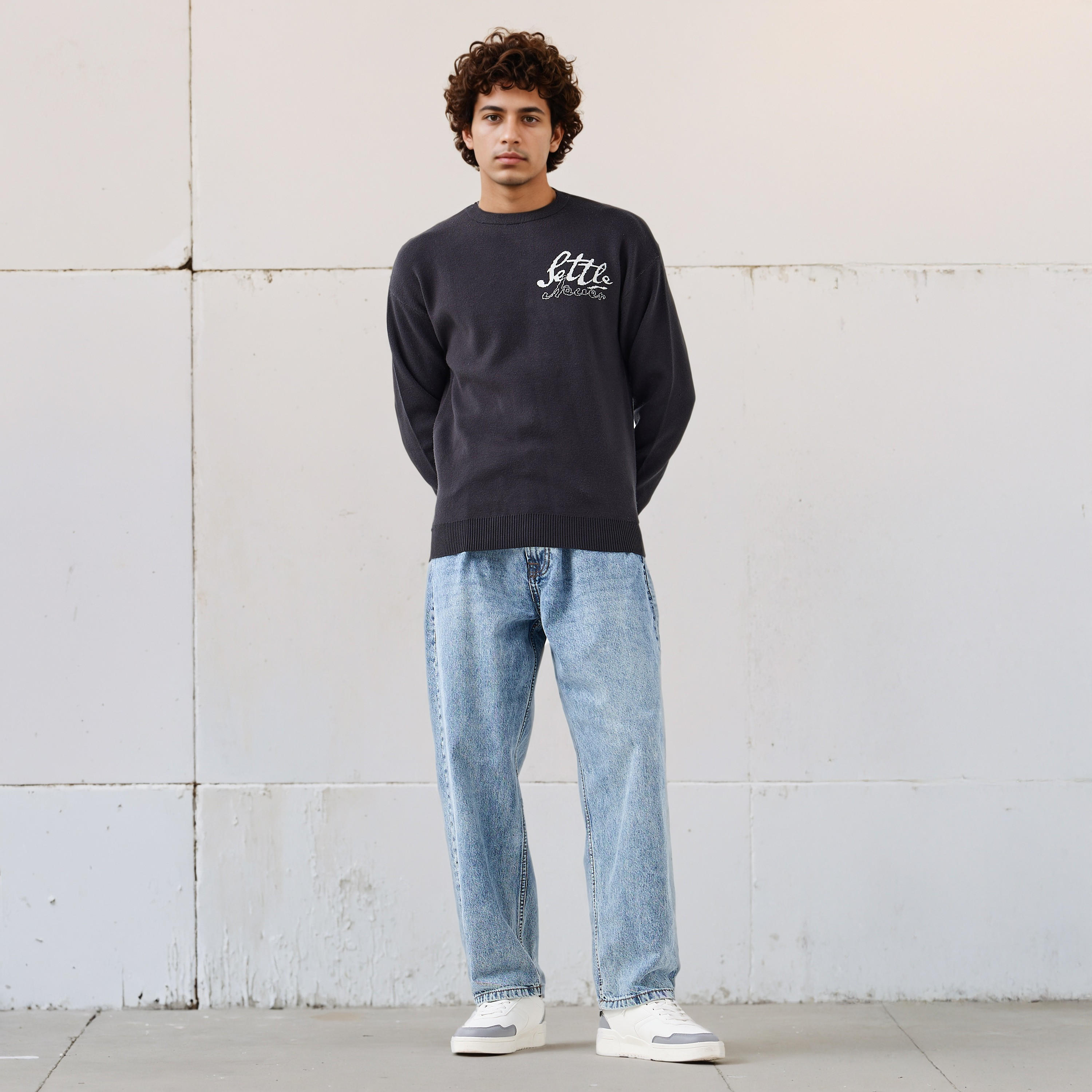 Men's Crew Neck Jacquard Sweater-men-clothing-sweatersandpullovers-image-2