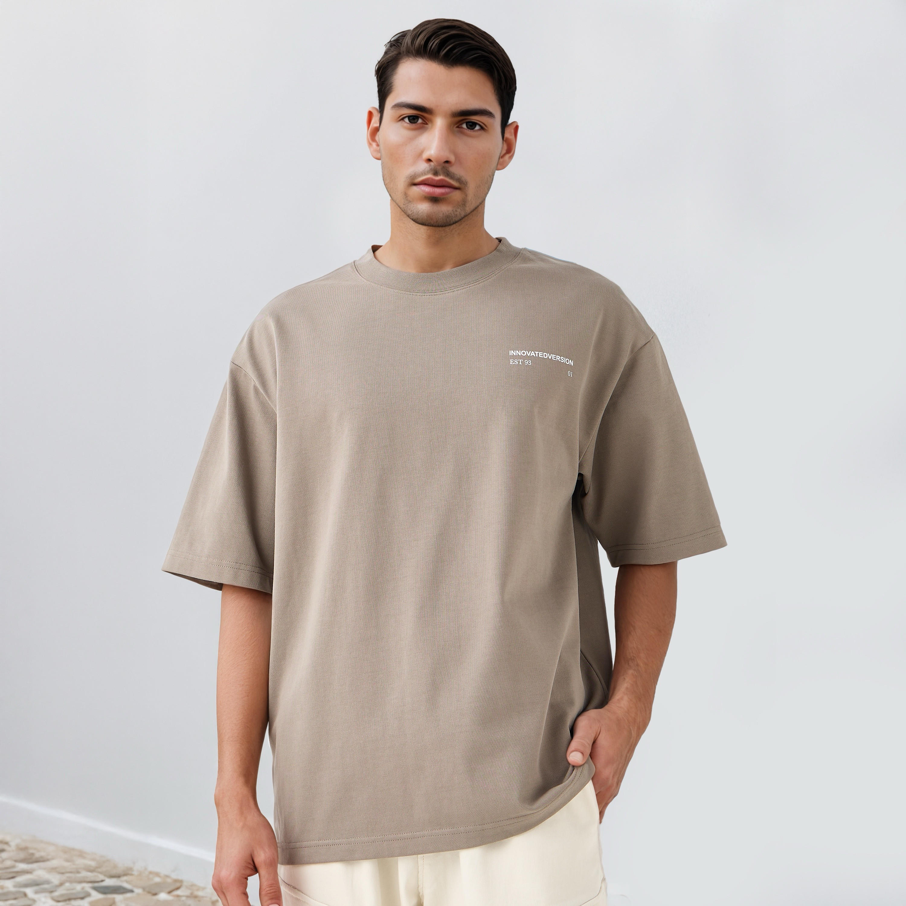 Slogan Print T-shirt-men-clothing-tshirtsandpolos-tshirts-image-1